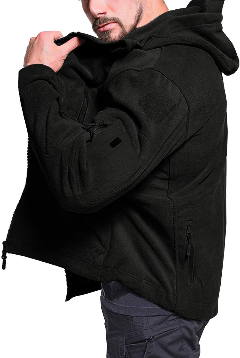 Detalle 2 de EKLENTSON Military Fleece Jacket 7‑Pocket