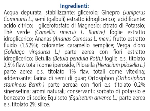 Thumbnail 6 de ESI Diurerbe Forte Pocket 24 Drink gusto ananas – integratore diuretico per gambe leggere