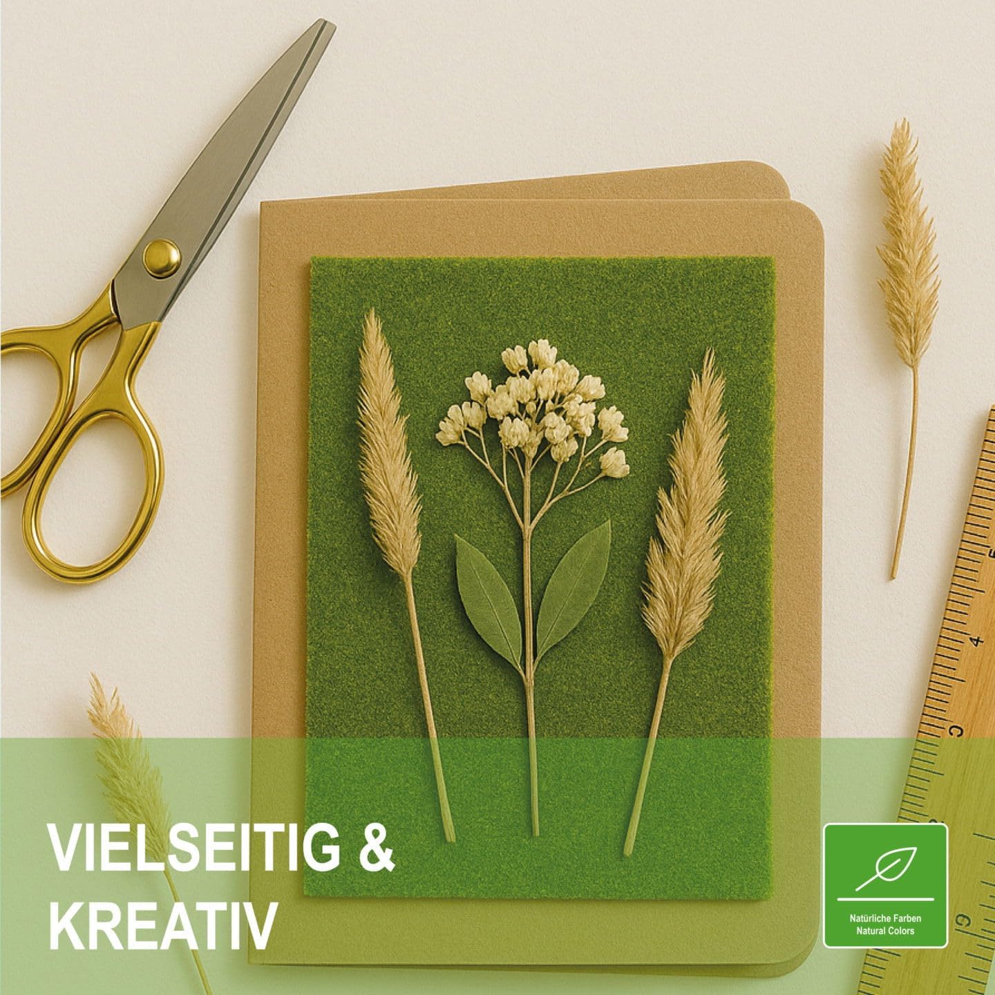 Thumbnail 1 de modellnatur Grasmatte 200 x 43 cm (Frühlingsgrün) – Kunstrasen für Modellbau, H0-Gelände & Dioramen