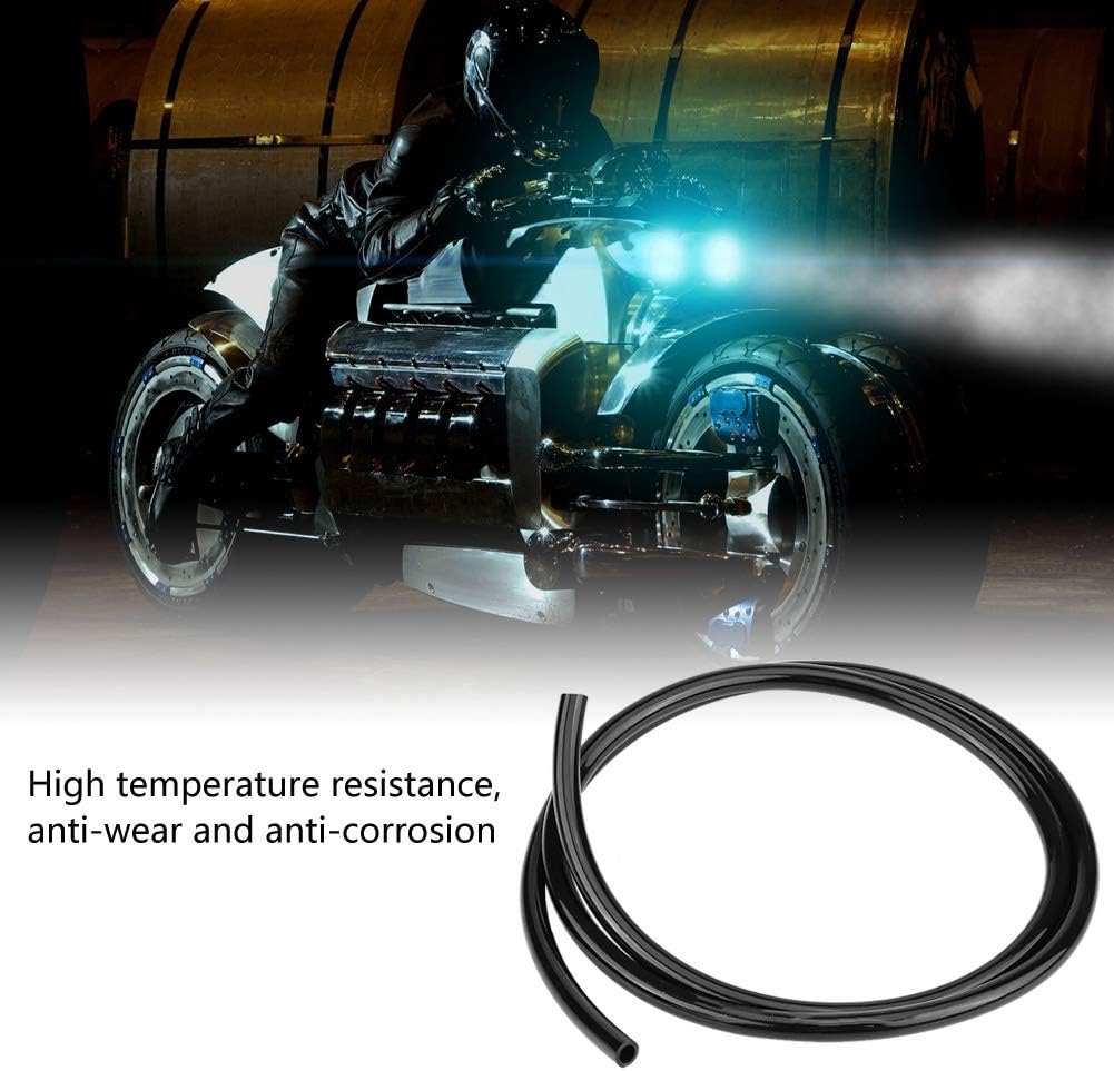 Detalle 2 de Yctze Universal Motorcycle Fuel Line Hose – Rubber Fuel Pipe for Petrol & Oil