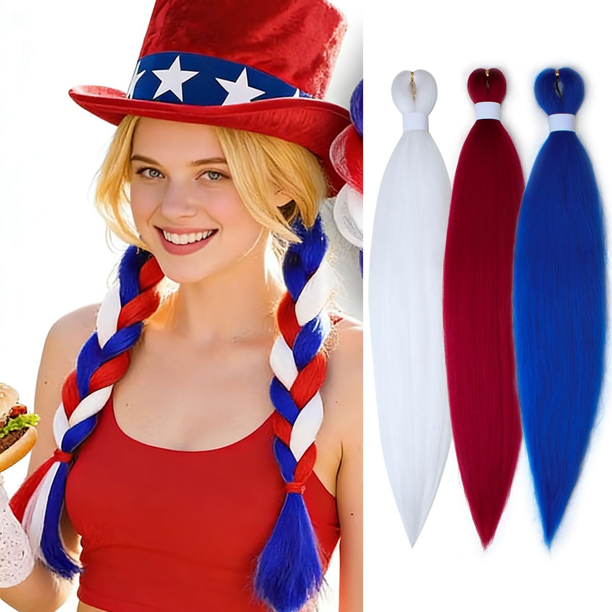 Detalle de Siphis Braiding Hair Extensions 26 Inch