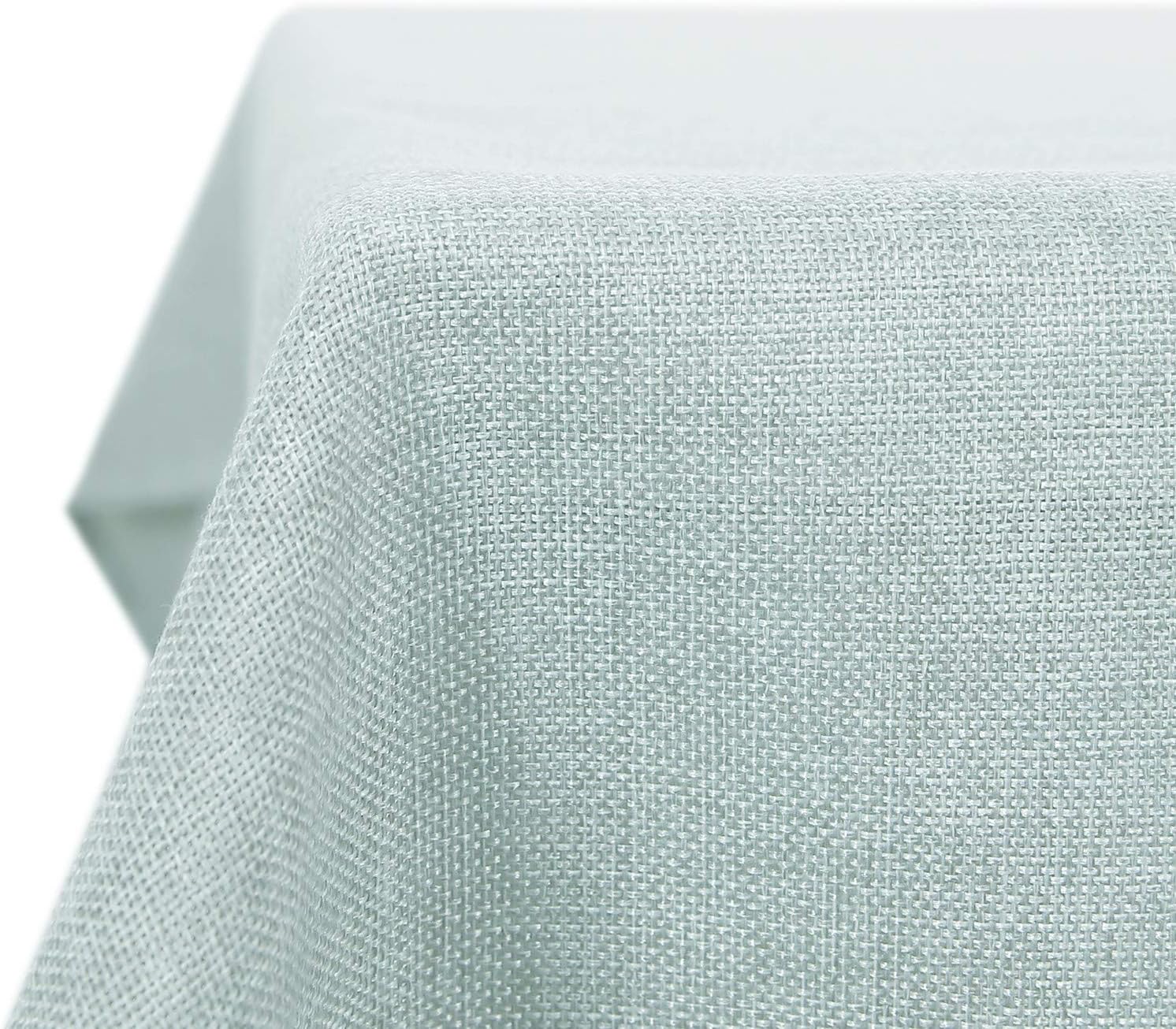 Thumbnail 6 de Deconovo Rectangle Tablecloth faux linen water resistant table cloth (52x70in / 132x178cm)
