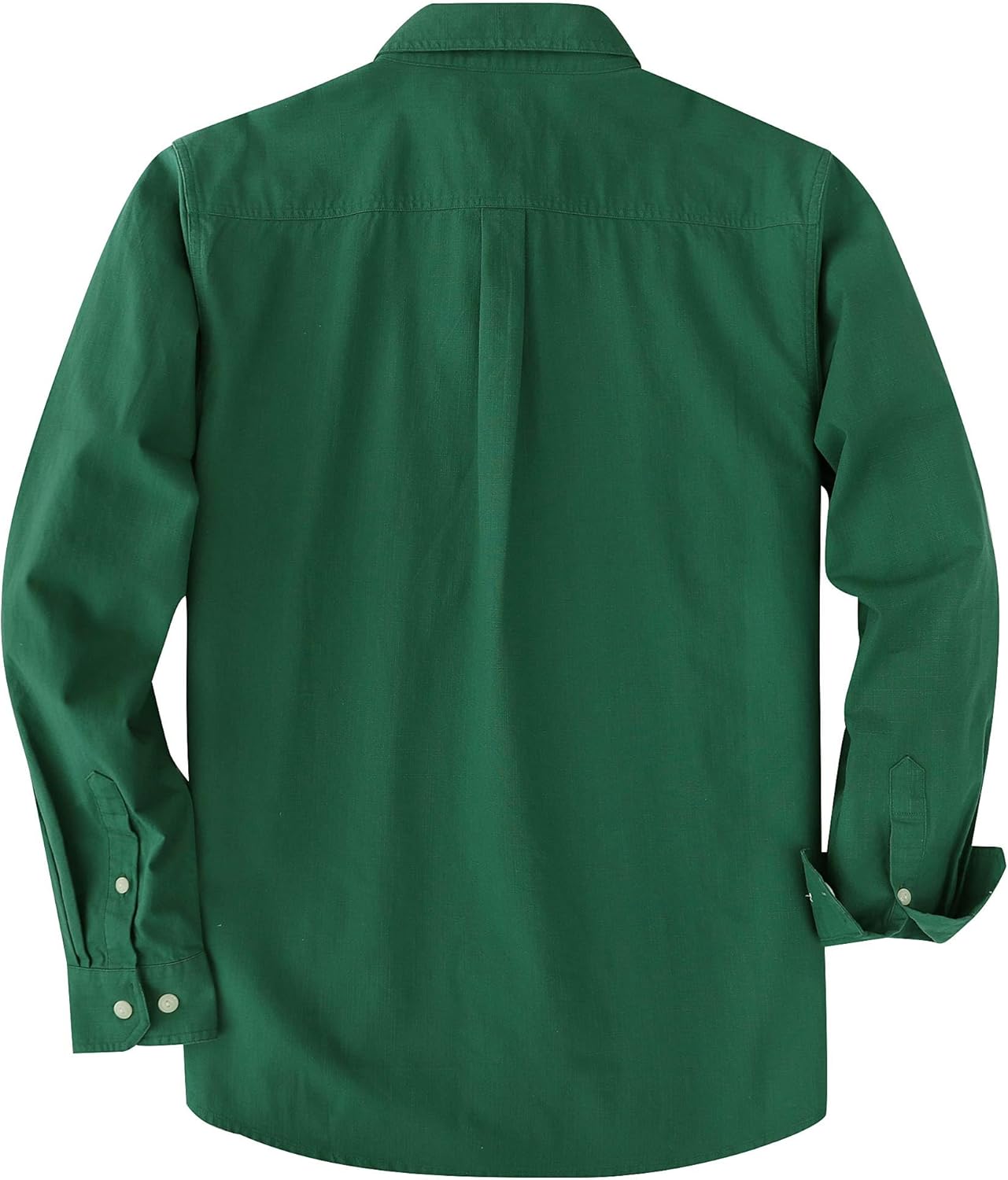 Detalle 2 de Dubinik Camicia Uomo Chambray Lavoro Cotone a Maniche Lunghe con Due Tasche