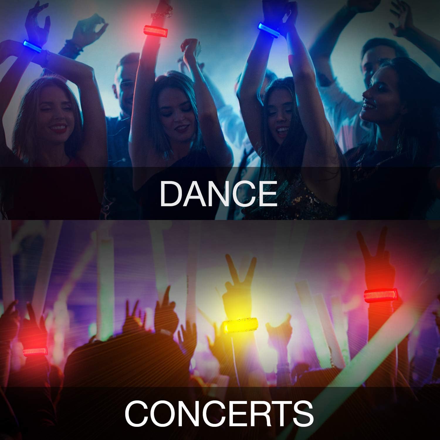 Thumbnail 3 de KIRALUMI 8 PCS LED Glow Bracelets Review: Fun, Safe Night Accessory for All Ages