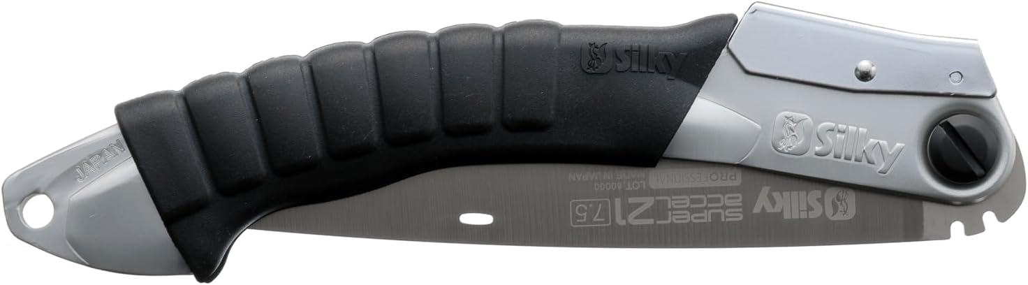 Detalle de Silky 119-21 Super Accel – składana piła 210 mm do świeżego drewna