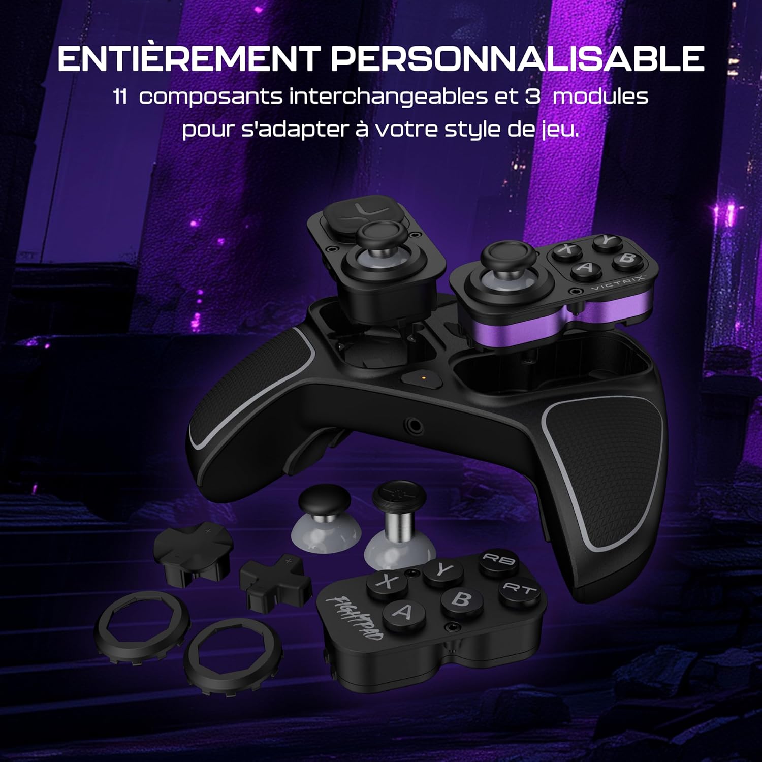 Thumbnail 4 de Turtle Beach Victrix Pro BFG Reloaded Noir Xbox