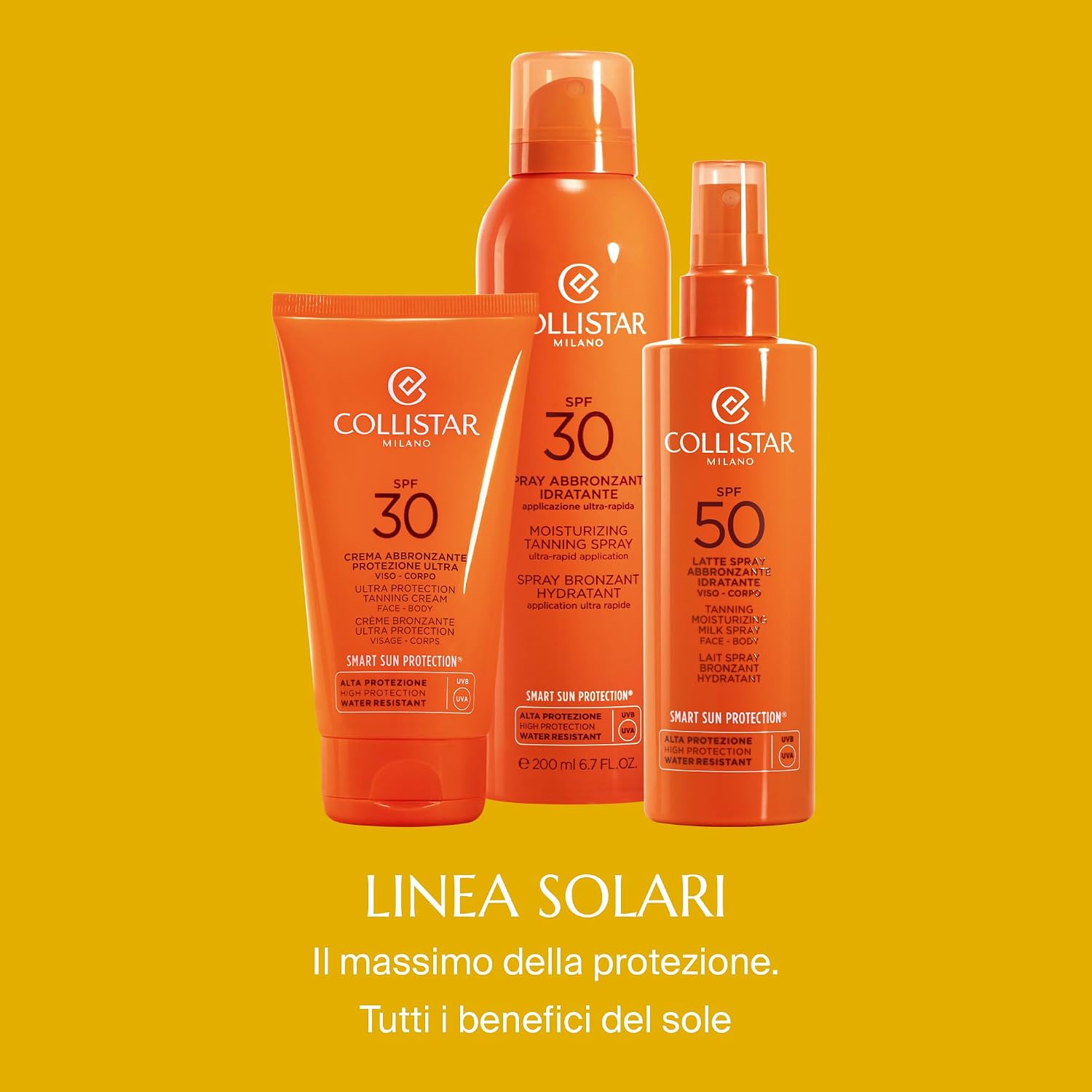 Thumbnail 6 de Collistar Latte Spray Abbronzante Idratante SPF 50+ (200 ml) — protezione viso e corpo water resistant