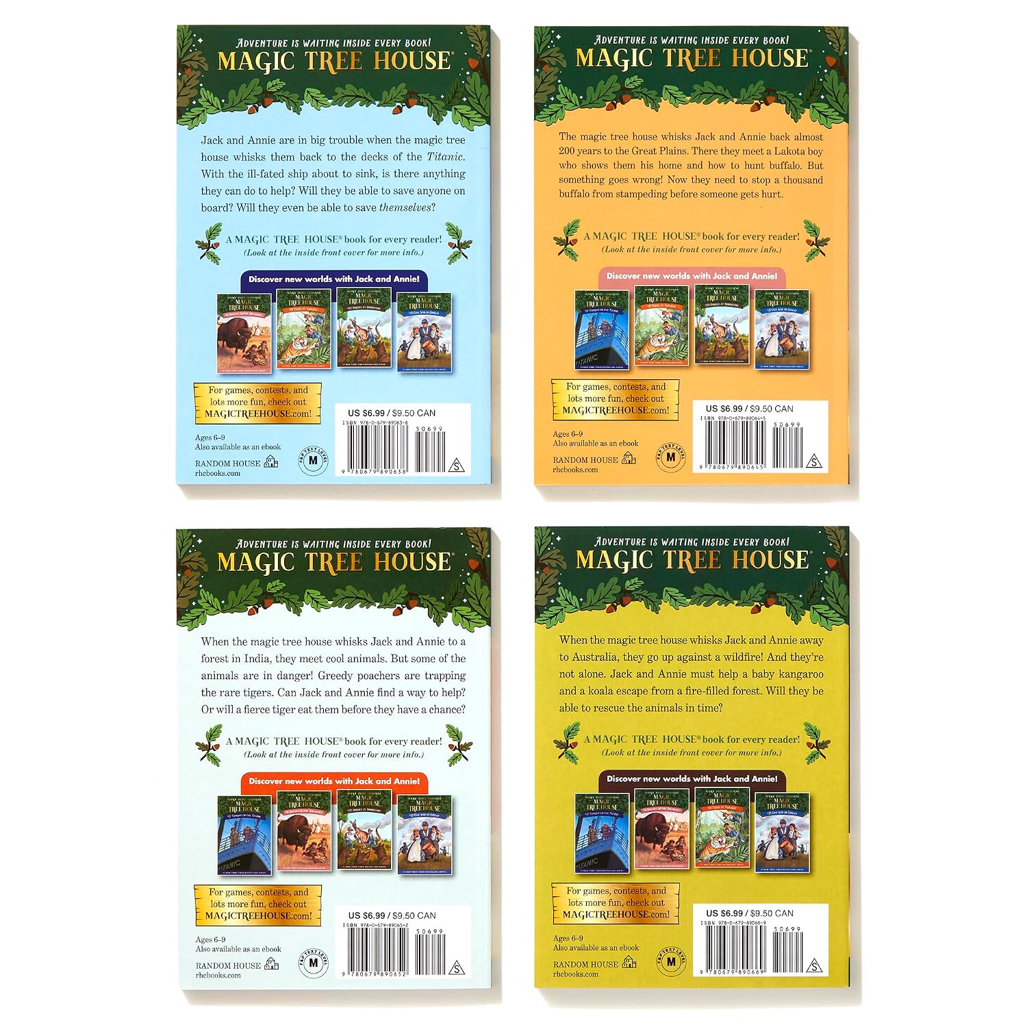 Thumbnail 4 de Magic Tree House Books 17–20 Boxed Set: Four Chapter-Book Adventures