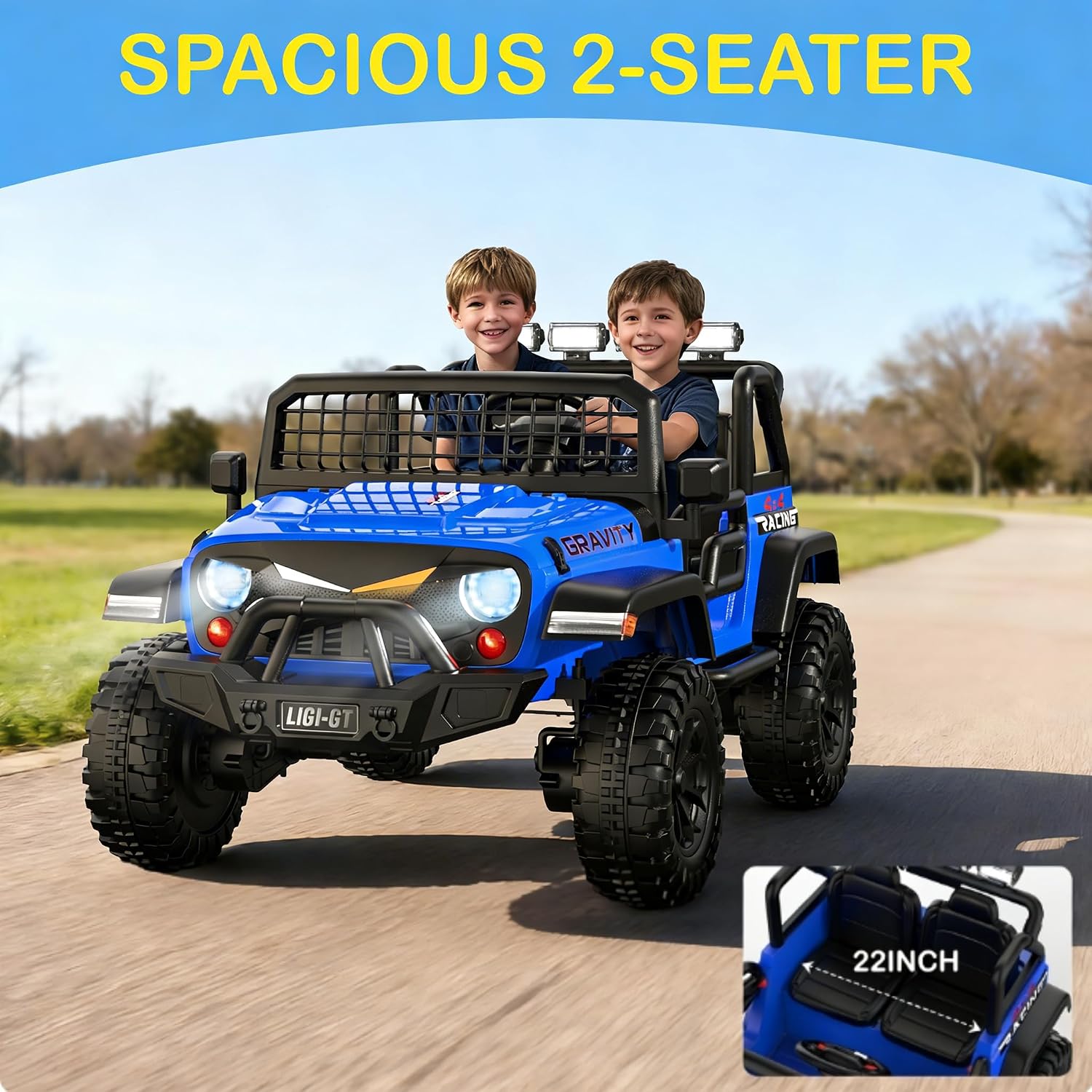 Detalle de JOYSTROLL 24V Ride-On Car