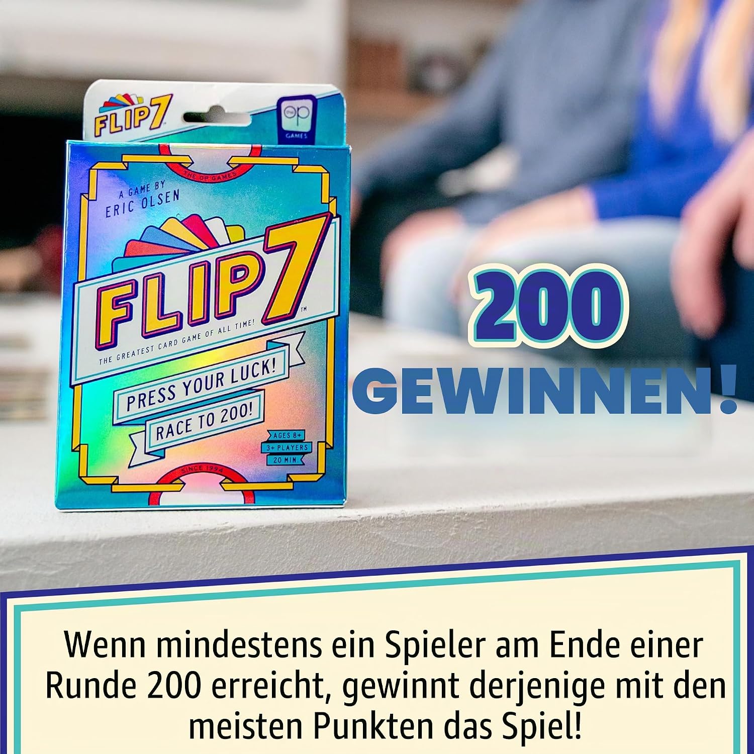 Thumbnail 6 de Flip 7™ Kartenspiel – Kompaktes Family-Spiel von USAopoly