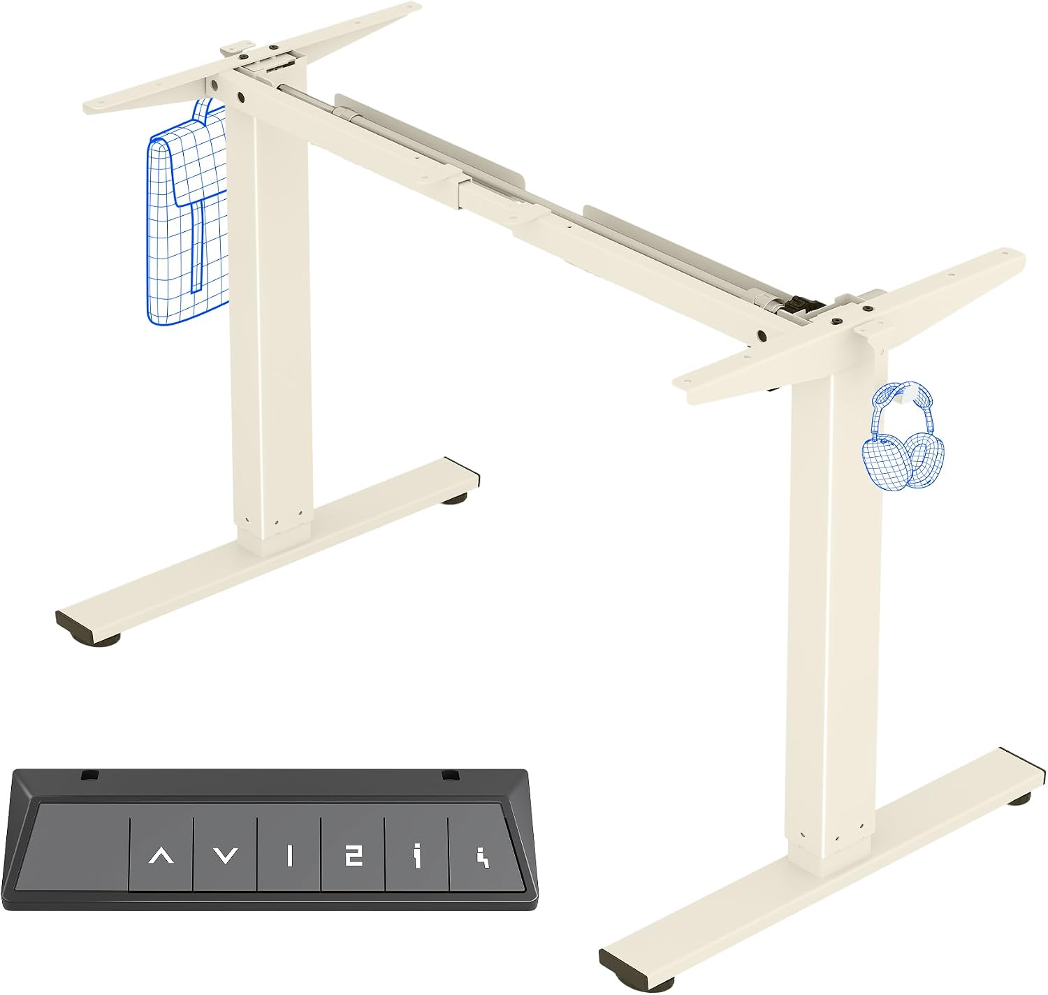 Detalle de FLEXISPOT EN1 2-Stage Sit-Stand Desk Frame