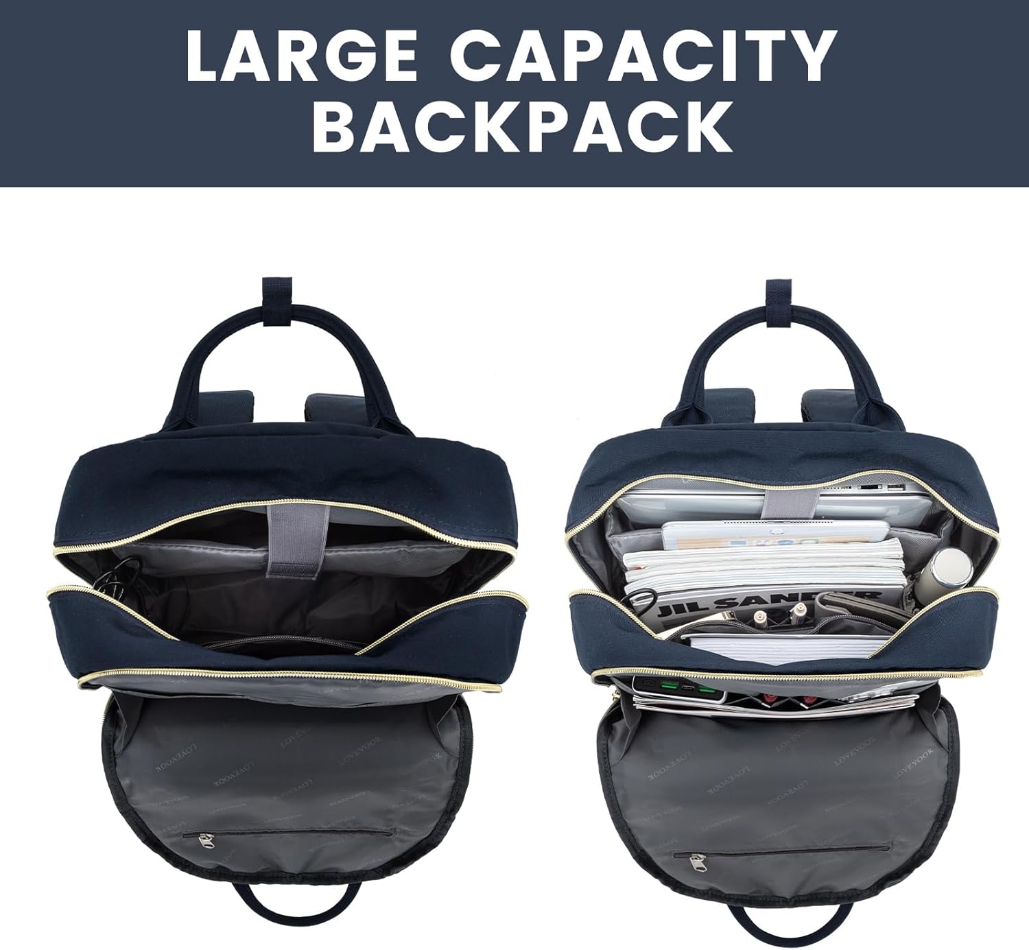 Thumbnail 6 de LOVEVOOK Women’s Backpack with 15.6 Inch Laptop Compartment