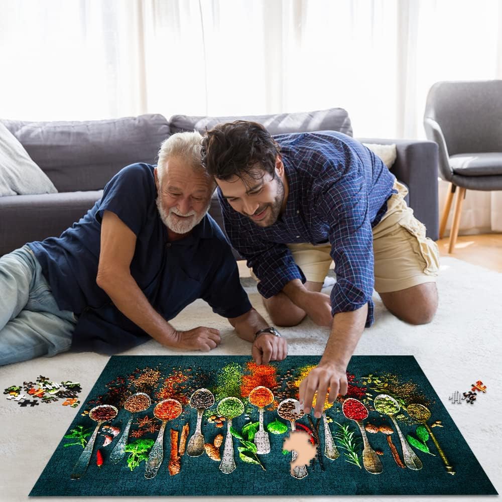 Detalle de HUADADA Jigsaw Puzzle, 1,000 Pieces