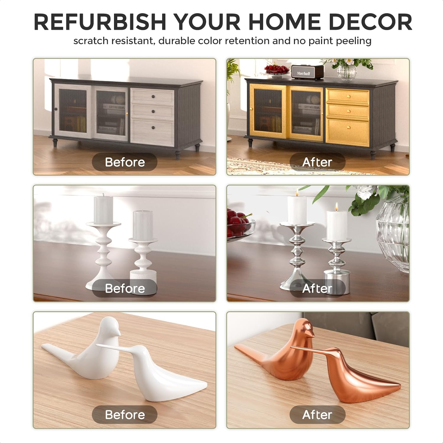 Thumbnail 5 de Nicpro 750 ml peinture acrylique métallisée 🎨