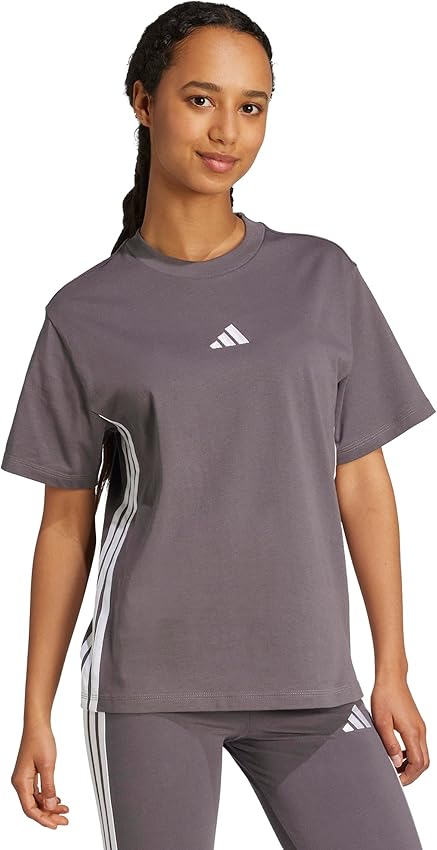 Thumbnail 5 de adidas Donna Essentials 3‑Stripes camiseta algodón M