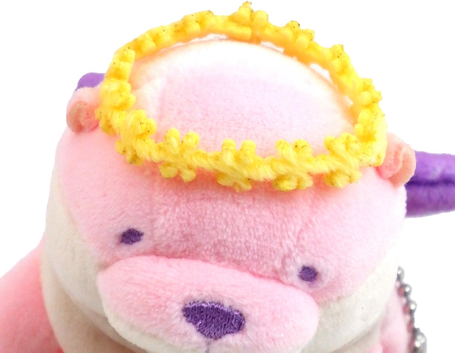 Thumbnail 5 de モリサカグローバル もちかわうそ フェアリーmini ピンク 妖精ぬいぐるみ 7×6×14cm