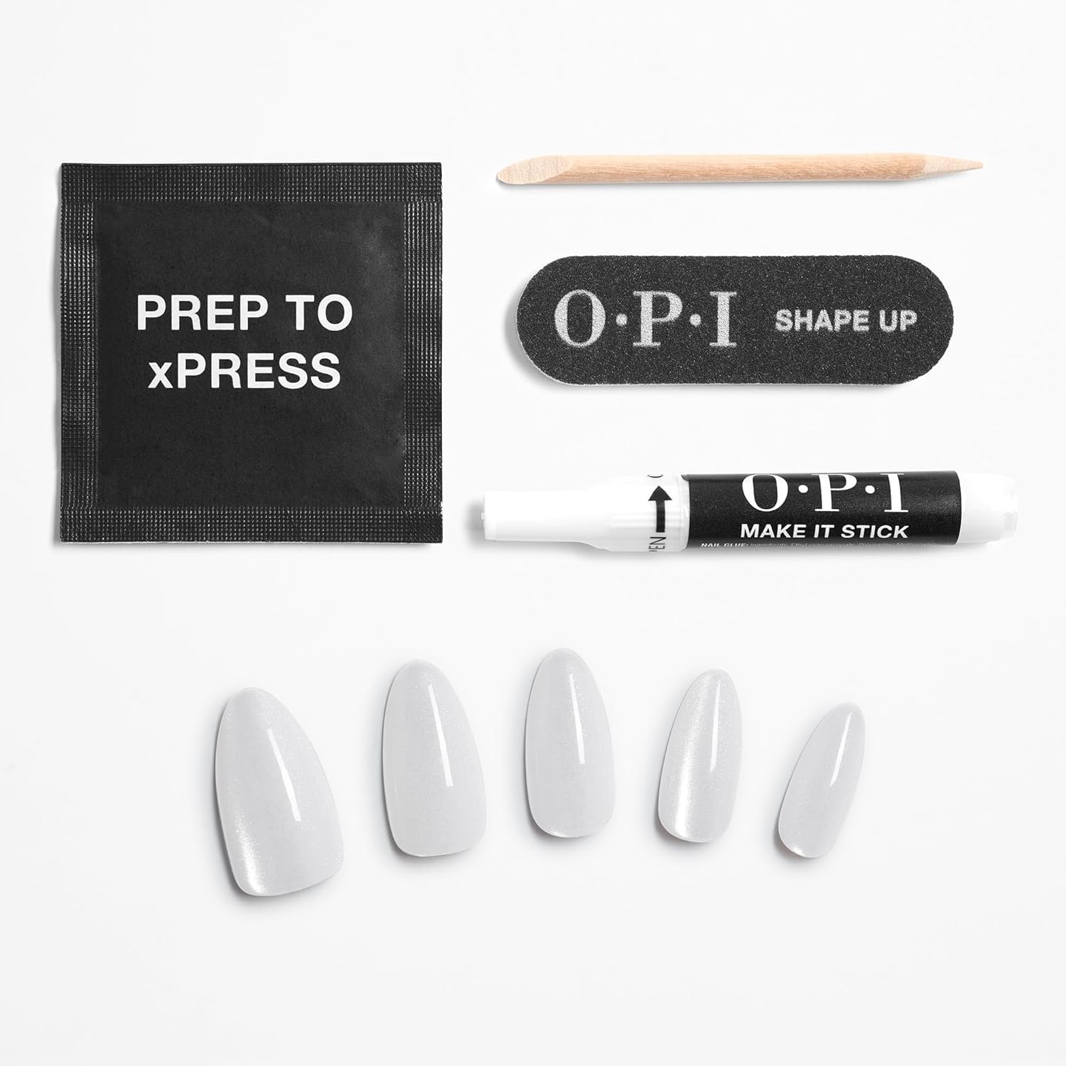 Thumbnail 5 de OPI xPRESS/ON Press On Nails (Glitter & Shimmery) – Long & Short, Round & Oval, with Glue – 30 pcs