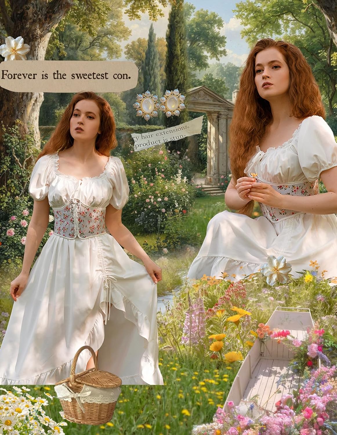 Thumbnail 6 de Scarlet Darkness Renaissance Dress