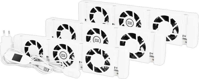 BlueBuilt Heizkörperverstärker 3er-Pack 28 dB