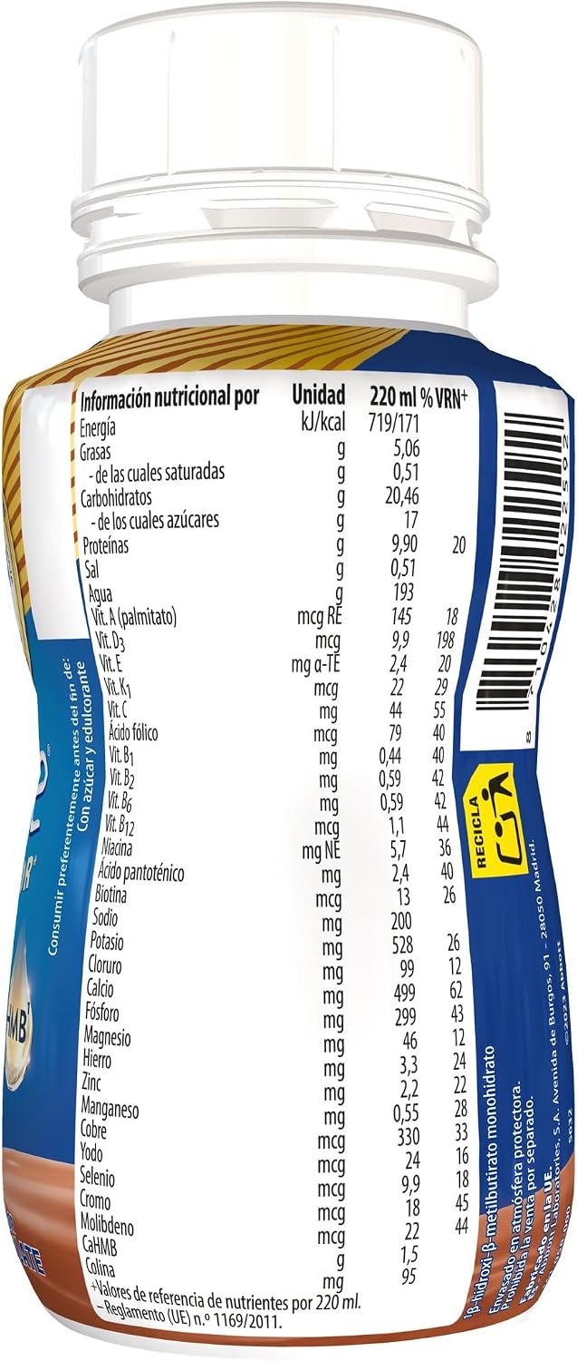 Detalle 2 de Ensure Nutrivigor Chocolate 🥤 Pack 4, HMB, Proteínas y Vitaminas