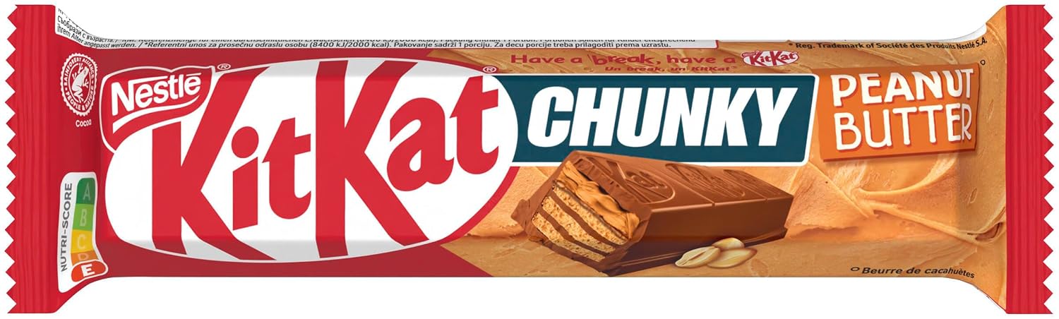Detalle 2 de NESTLÉ KITKAT CHUNKY Schokoriegel 24er 🍫