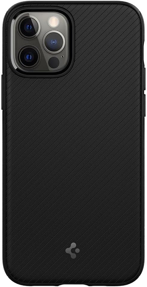 Thumbnail 4 de Spigen Mag Armor Magfit coque compatible iPhone 12 Pro avec MagSafe – Noir mat