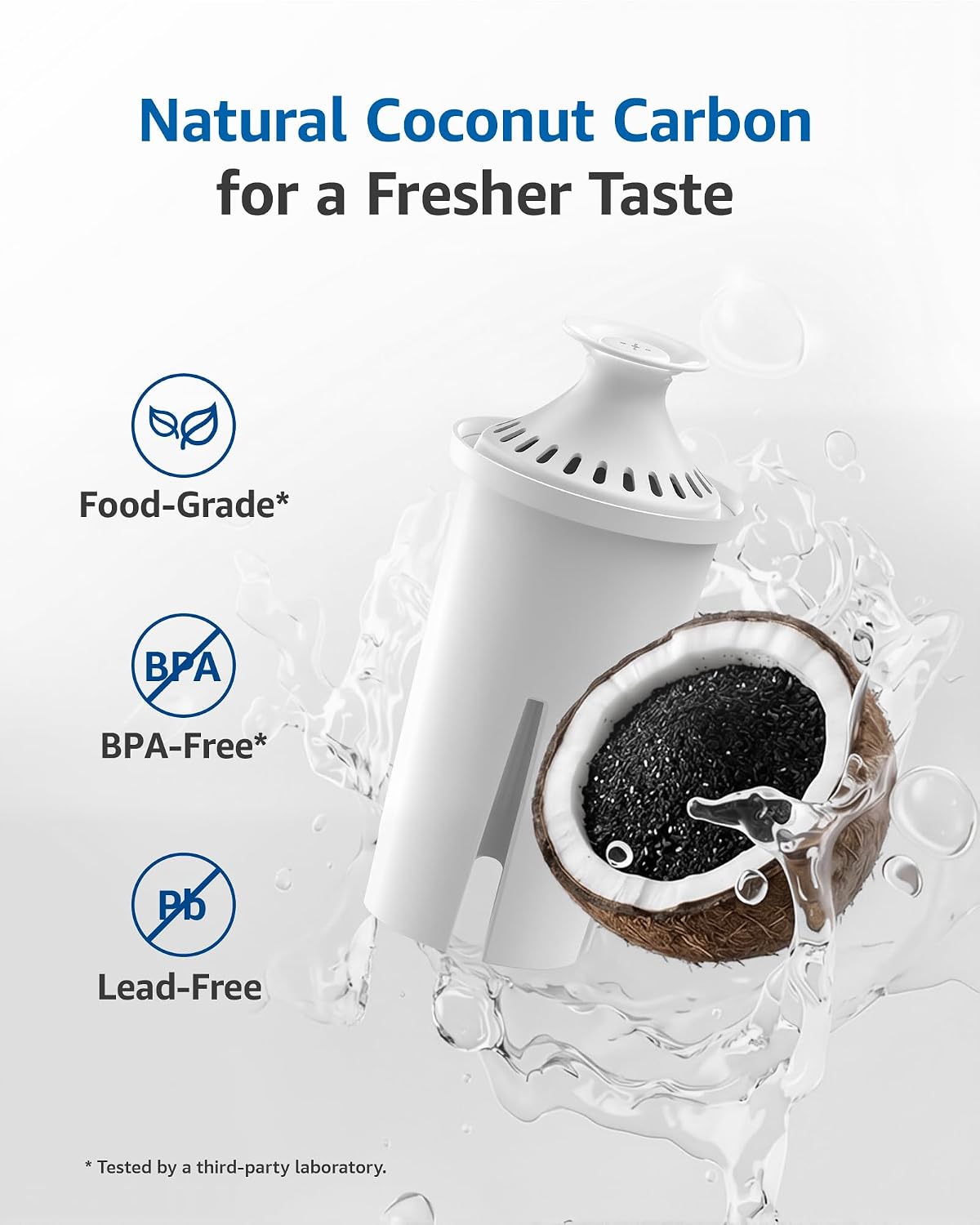 Detalle 2 de FilterLogic Pitcher Water Filter 6-Pack