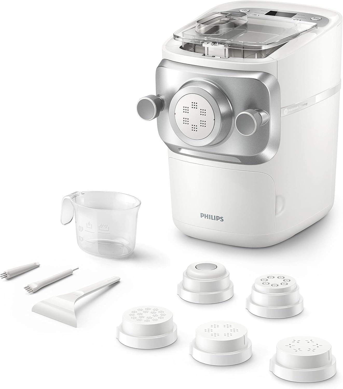Thumbnail 1 de Philips Nudelmaschine Serie 7000 HR2660/00 (weiß) mit ProExtrude-Technologie – vollautomatisch