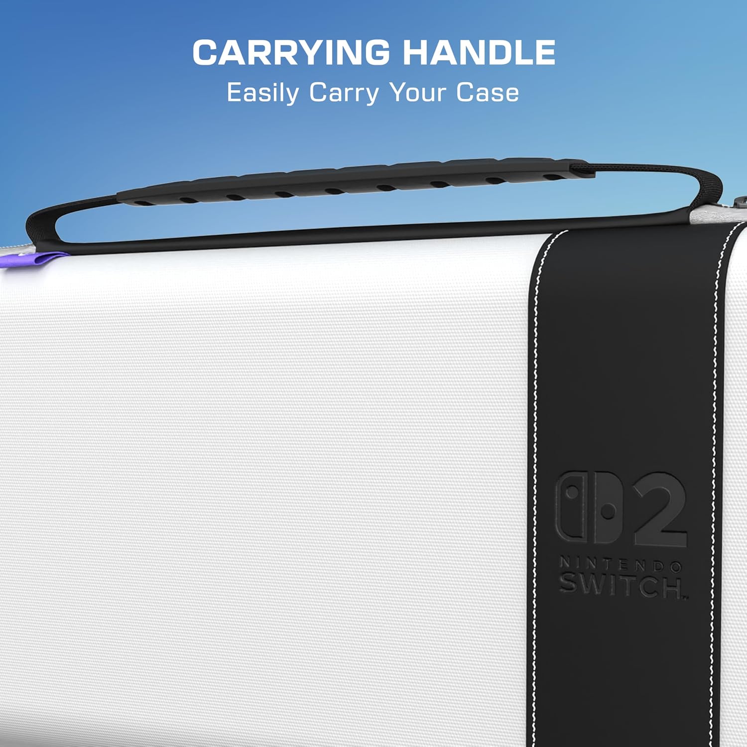 Thumbnail 2 de Turtle Beach PlayTrek Travel Case for Nintendo Switch (Nintendo Switch 2 / OLED) – Hard Shell Carrying Case in Stellar White