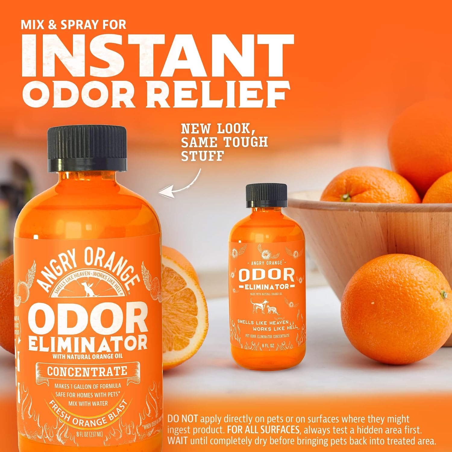 Thumbnail 2 de Angry Orange hres43vdvs Pet Odor Eliminator Concentrate, 8 Ounce