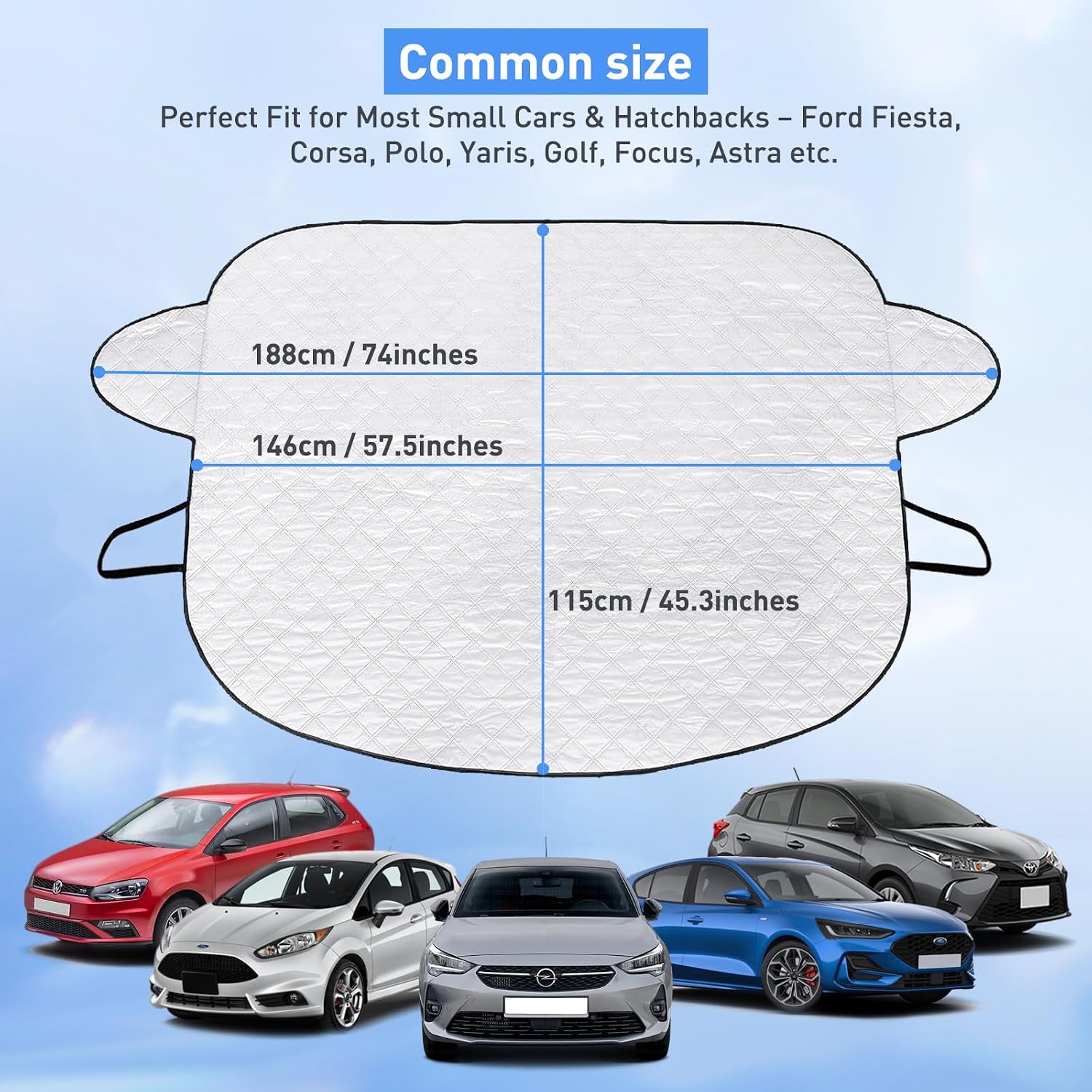 Thumbnail 5 de Car Windscreen Cover 145×115cm windscreen protector