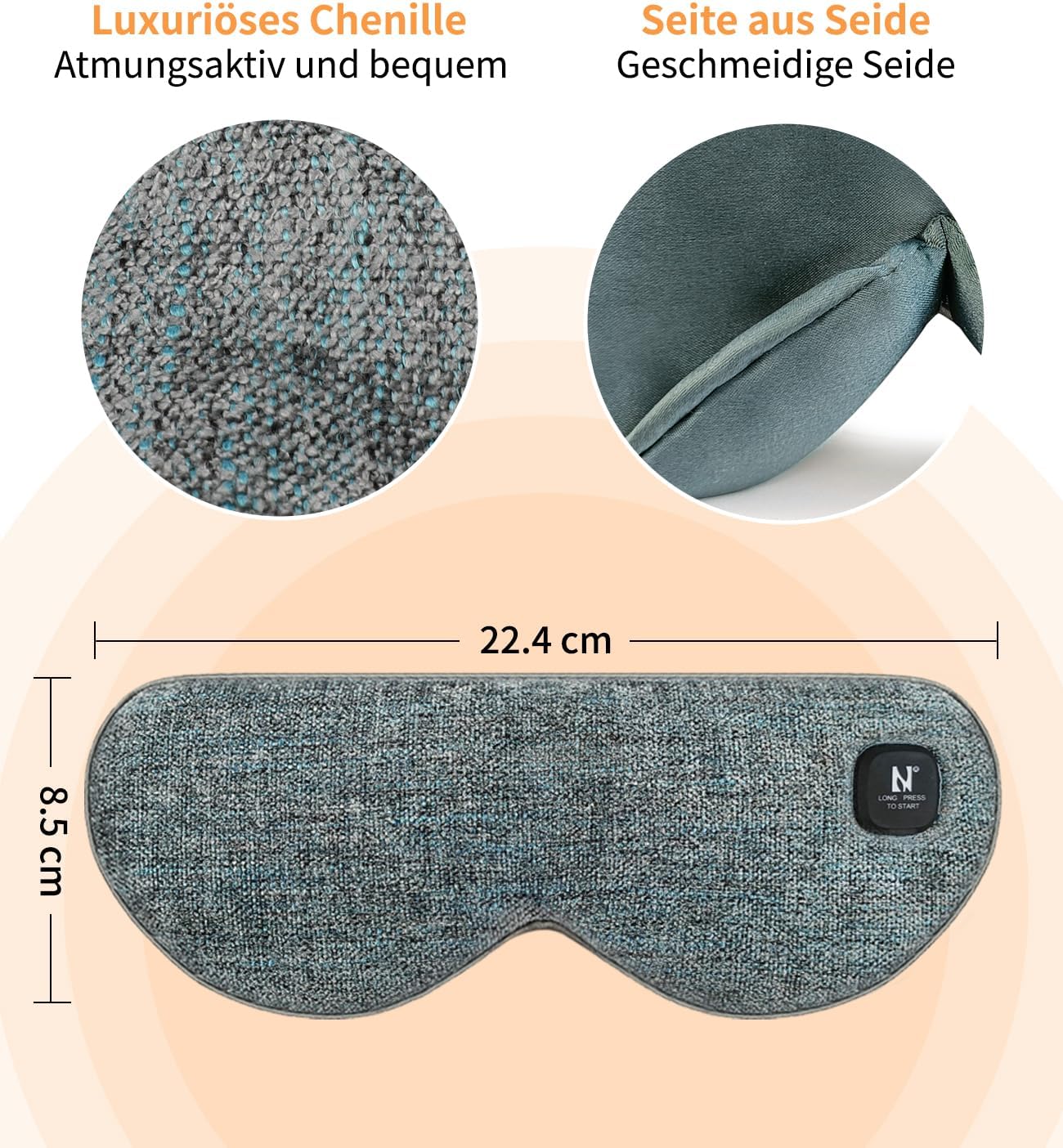 Detalle de AROMA SEASON Wärmebrille mit Akku