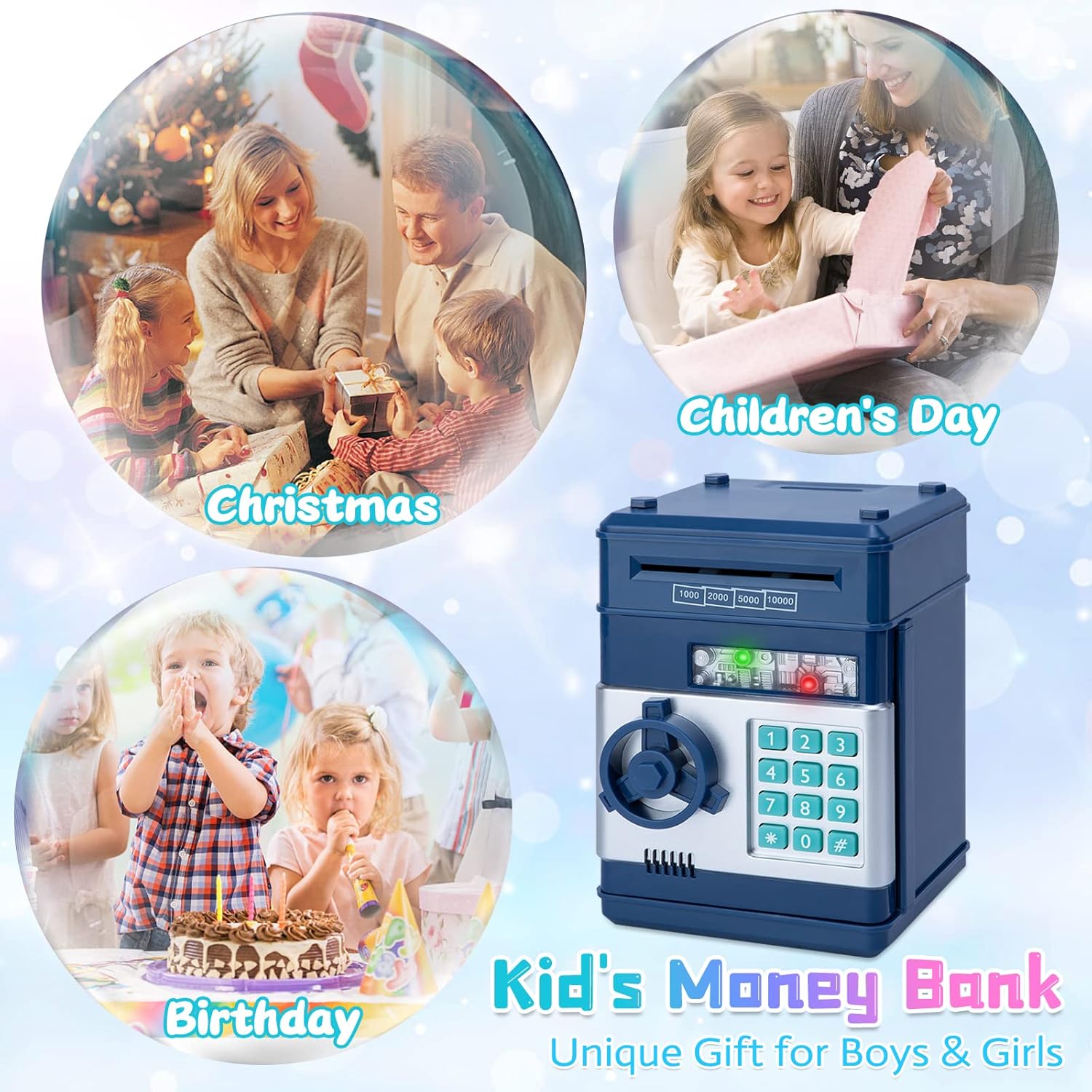 Thumbnail 4 de Refasy Piggy Bank ATM 600-coin