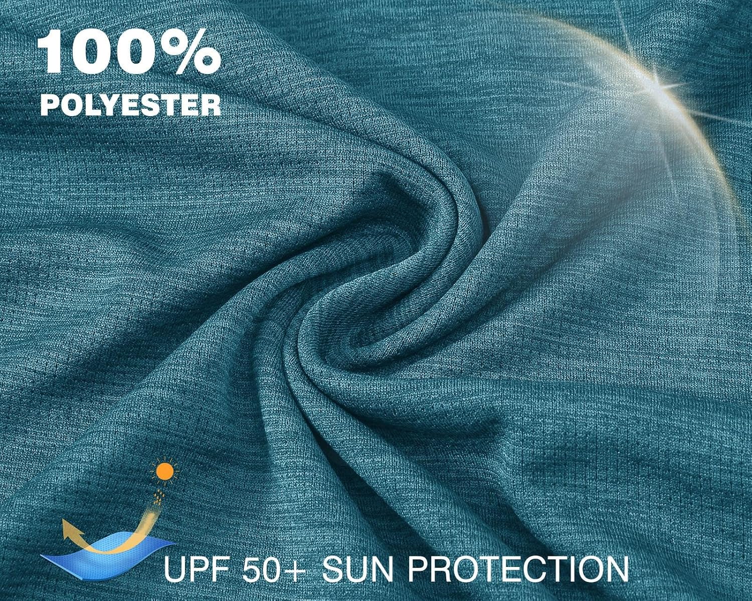 Detalle 2 de TBMPOY Women's Sun Protection Hoodie UPF 50+