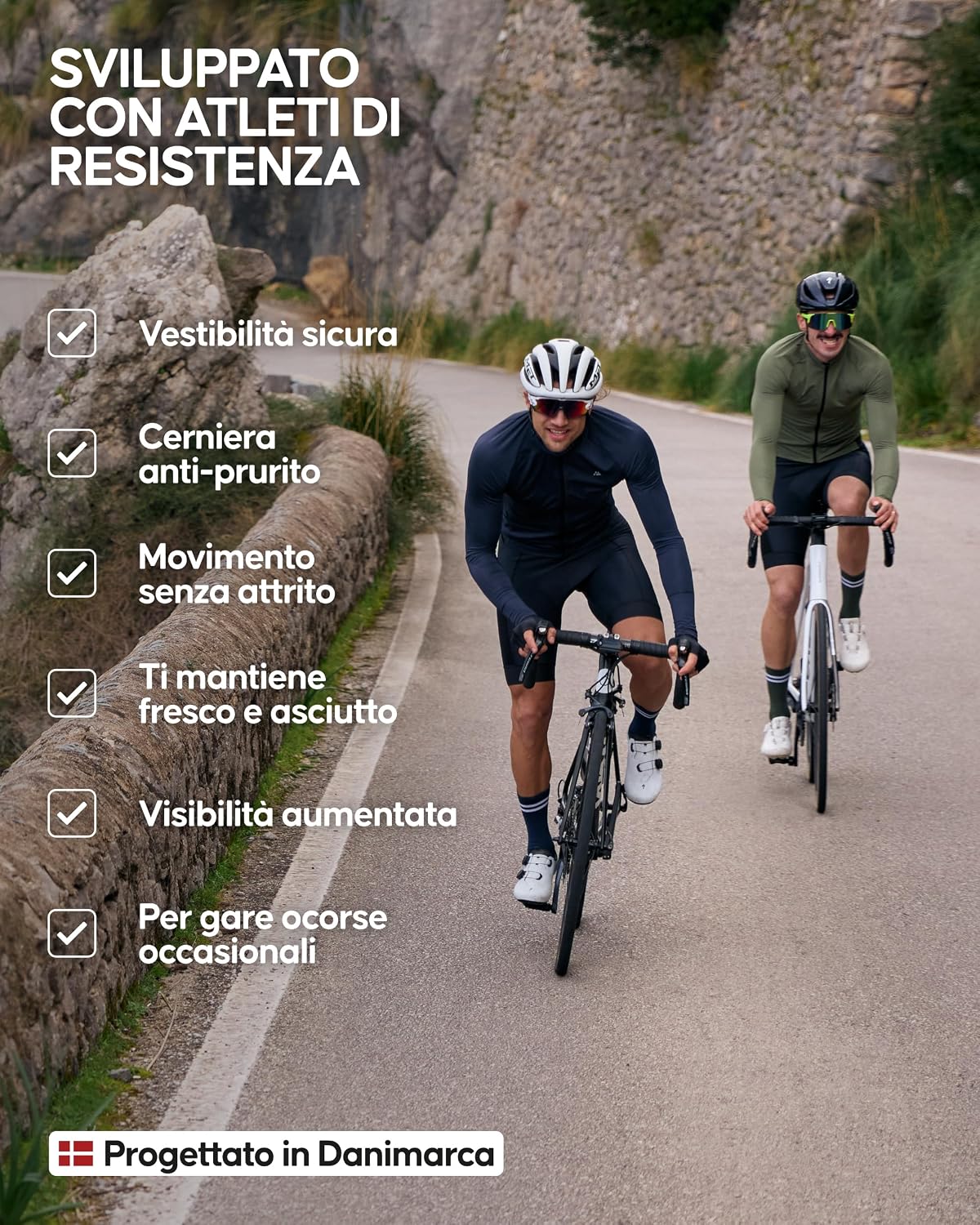 Thumbnail 4 de DANISH ENDURANCE Maglia ciclismo manica lunga