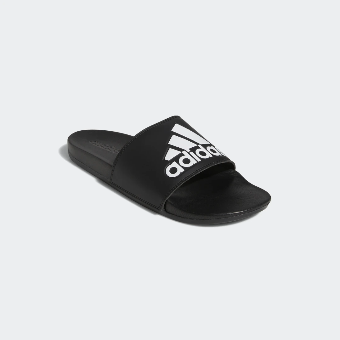Thumbnail 3 de Adidas Adilette Comfort en Negro: sandalia cómoda para casa y playa