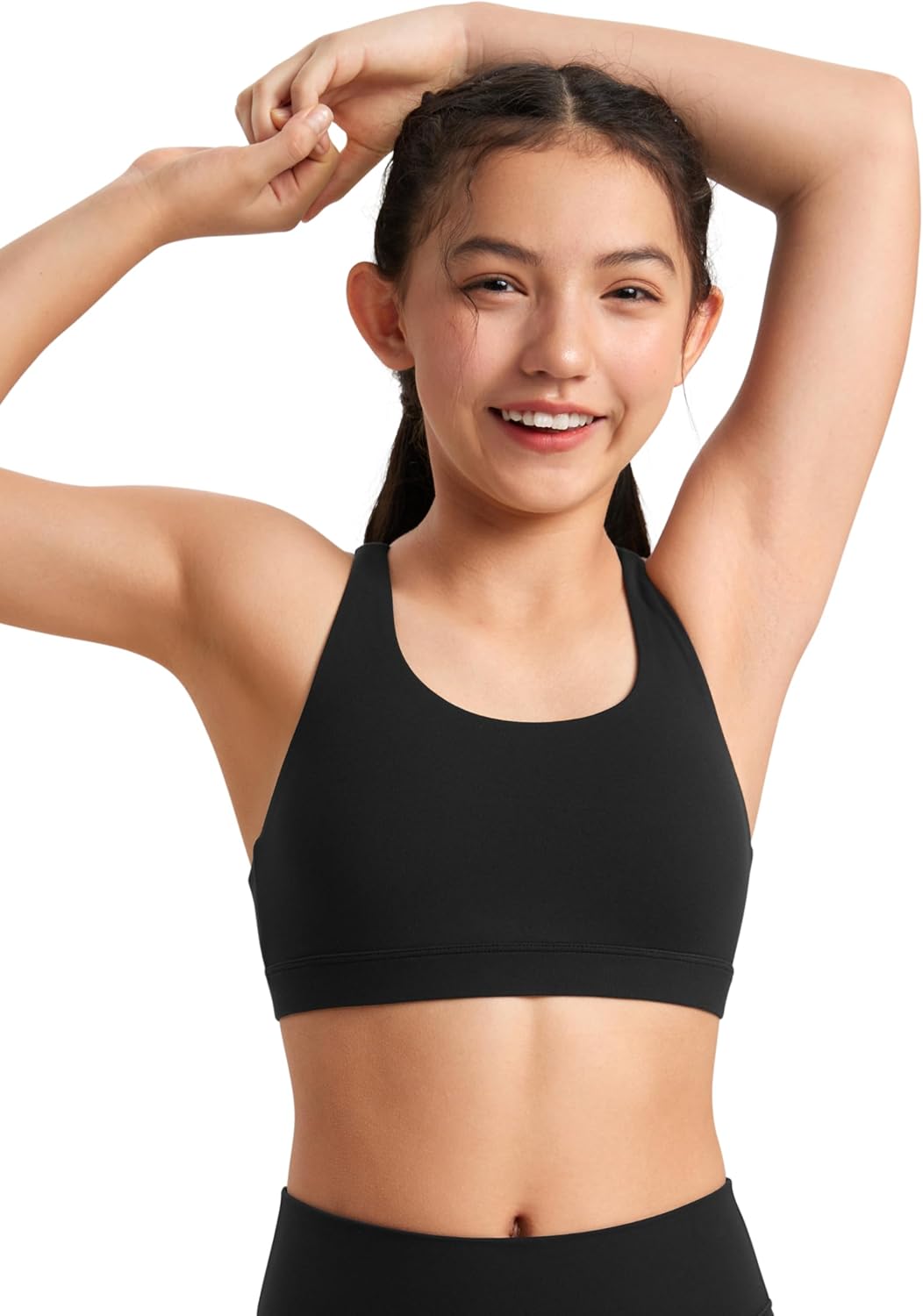Thumbnail 6 de CRZ YOGA Ragazze Butterluxe Criss Croce Reggiseno Sportivo Yoga per Adolescenti