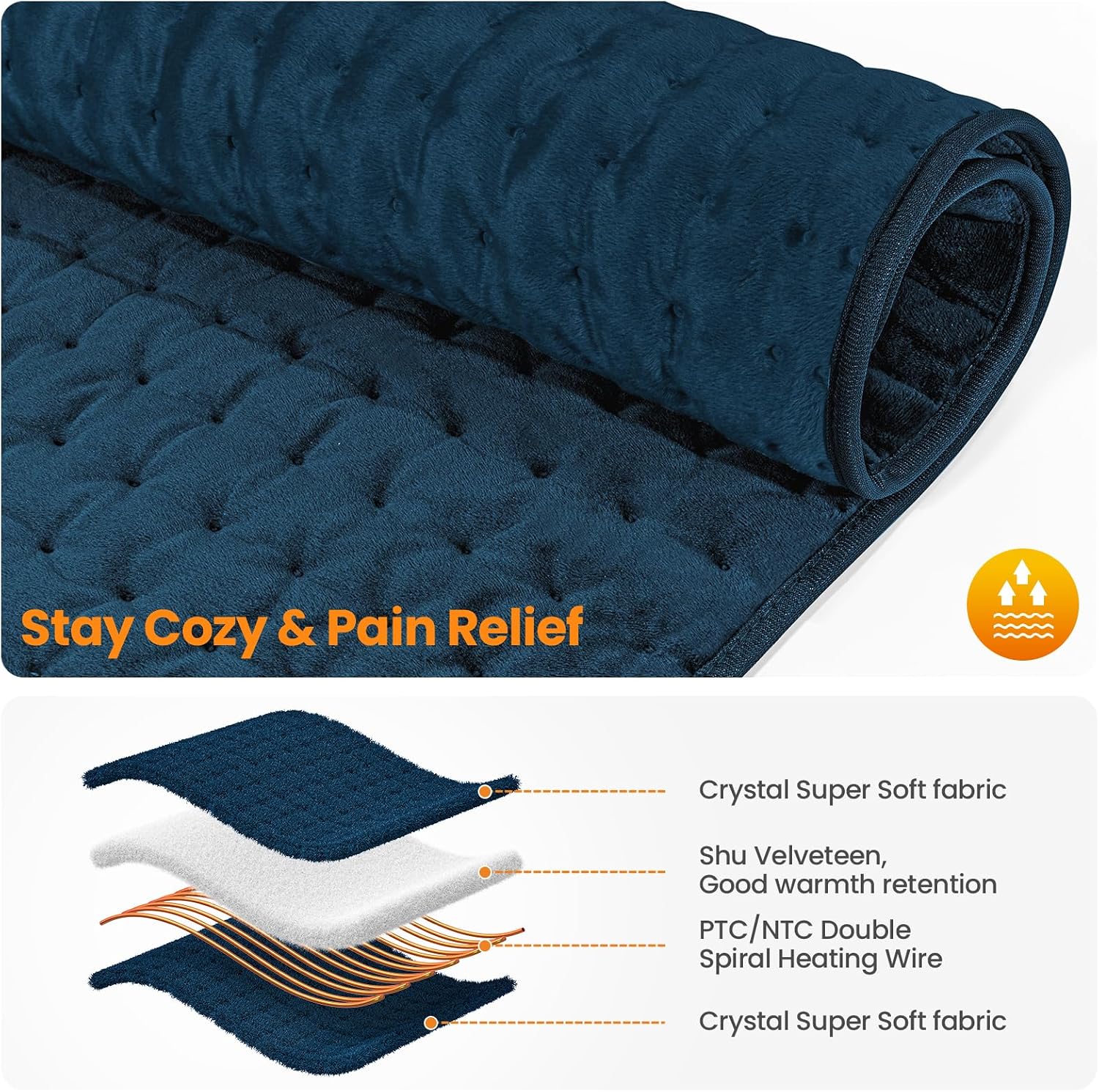 Thumbnail 2 de MYCARBON Coussin chauffant 30x60cm