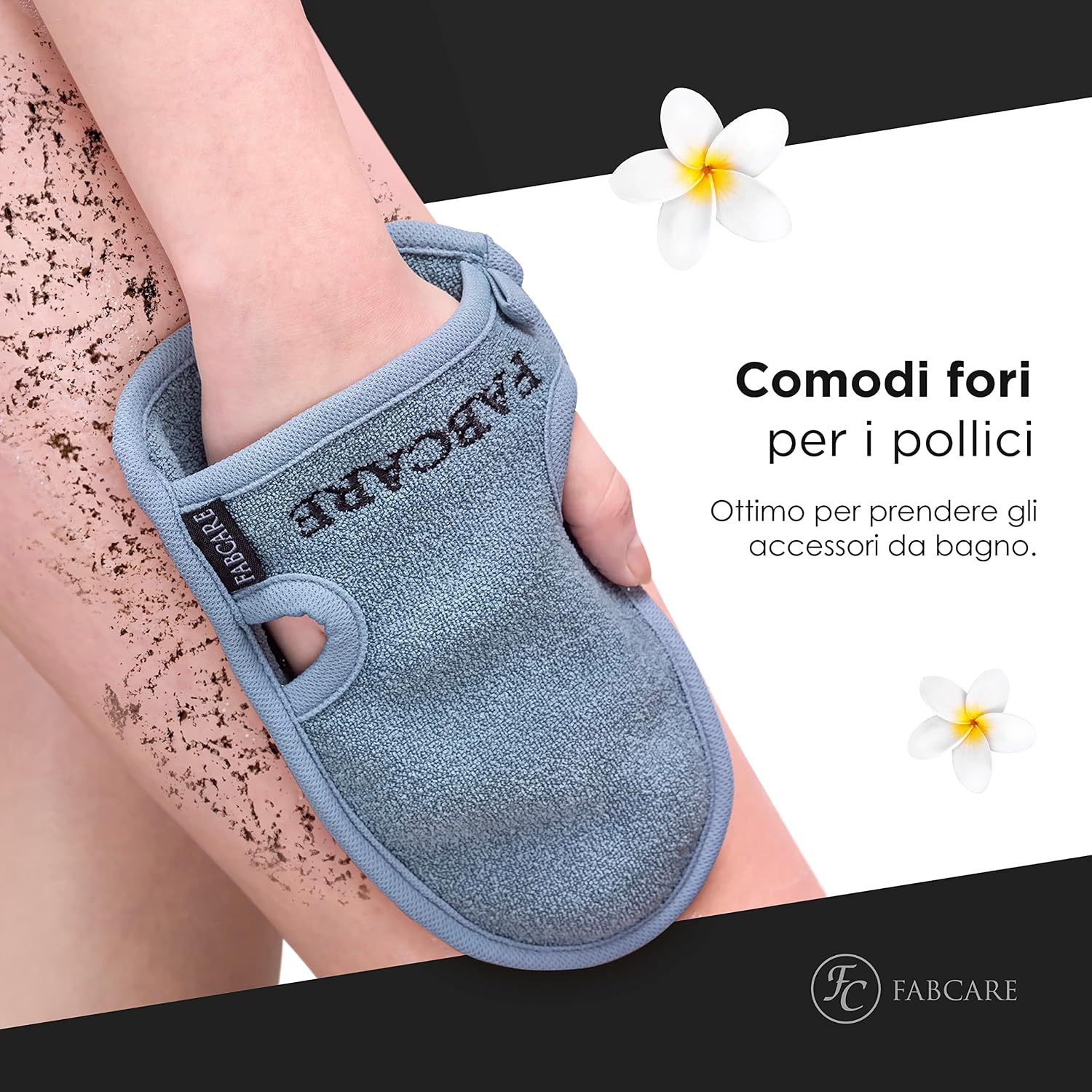 Thumbnail 3 de FABCARE Guanto Esfoliante Corpo Premium 2 pezzi 🧖♀