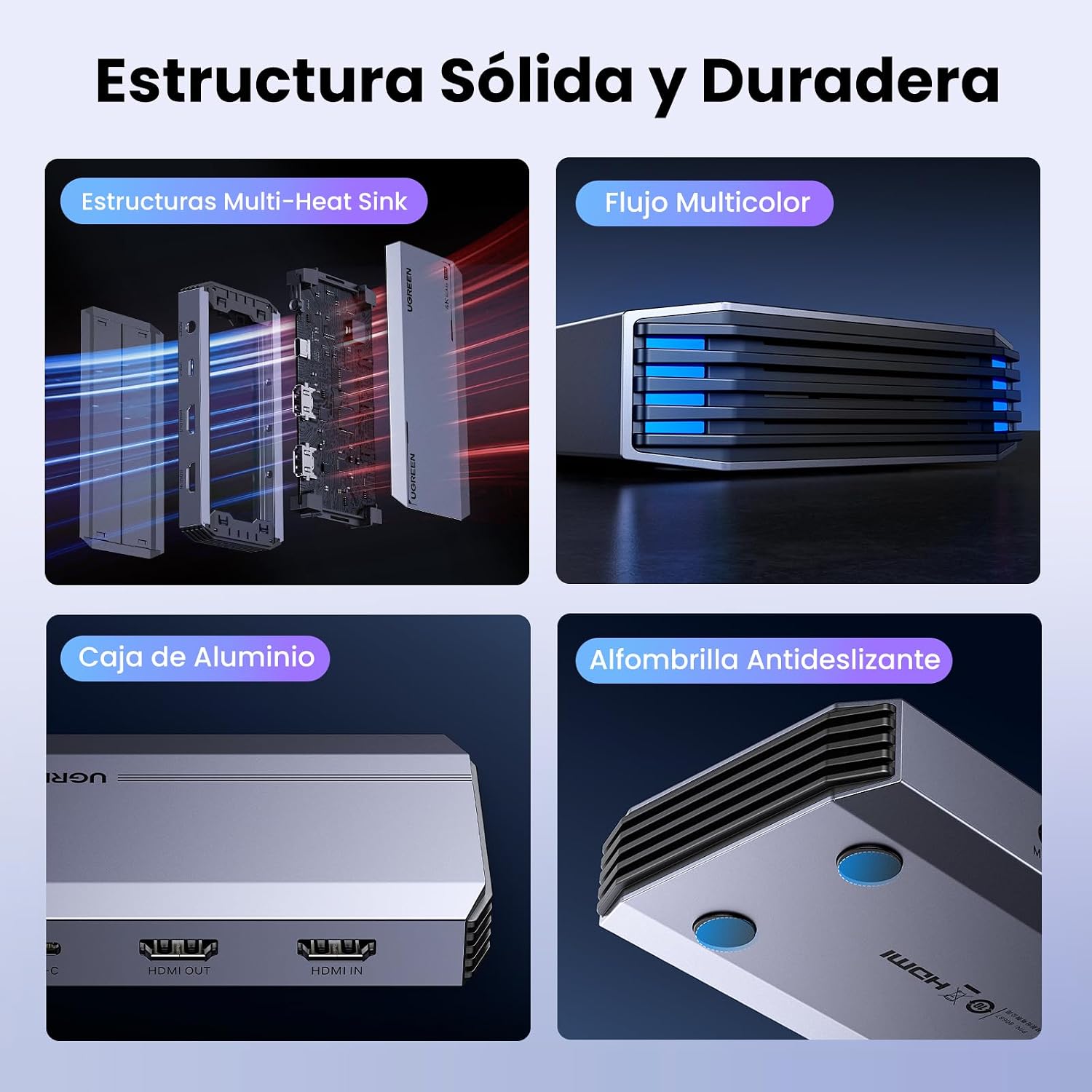 Detalle de UGREEN Captura Video HDMI 4K60Hz para Streaming
