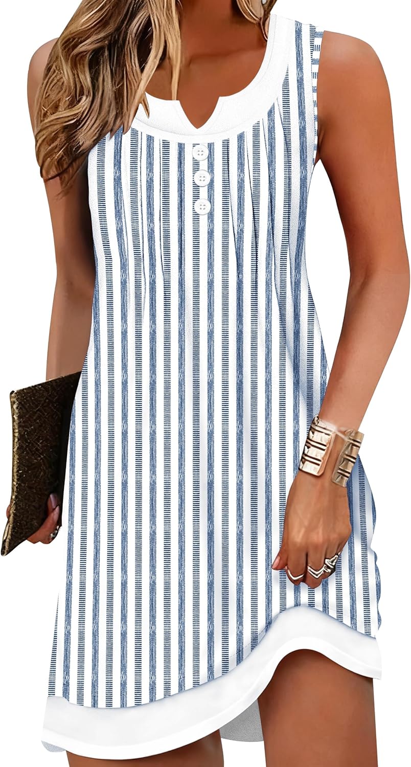 Detalle de ETCYY Beach Dress for Women 2026: Boho Sundress and Beach Cover-Up