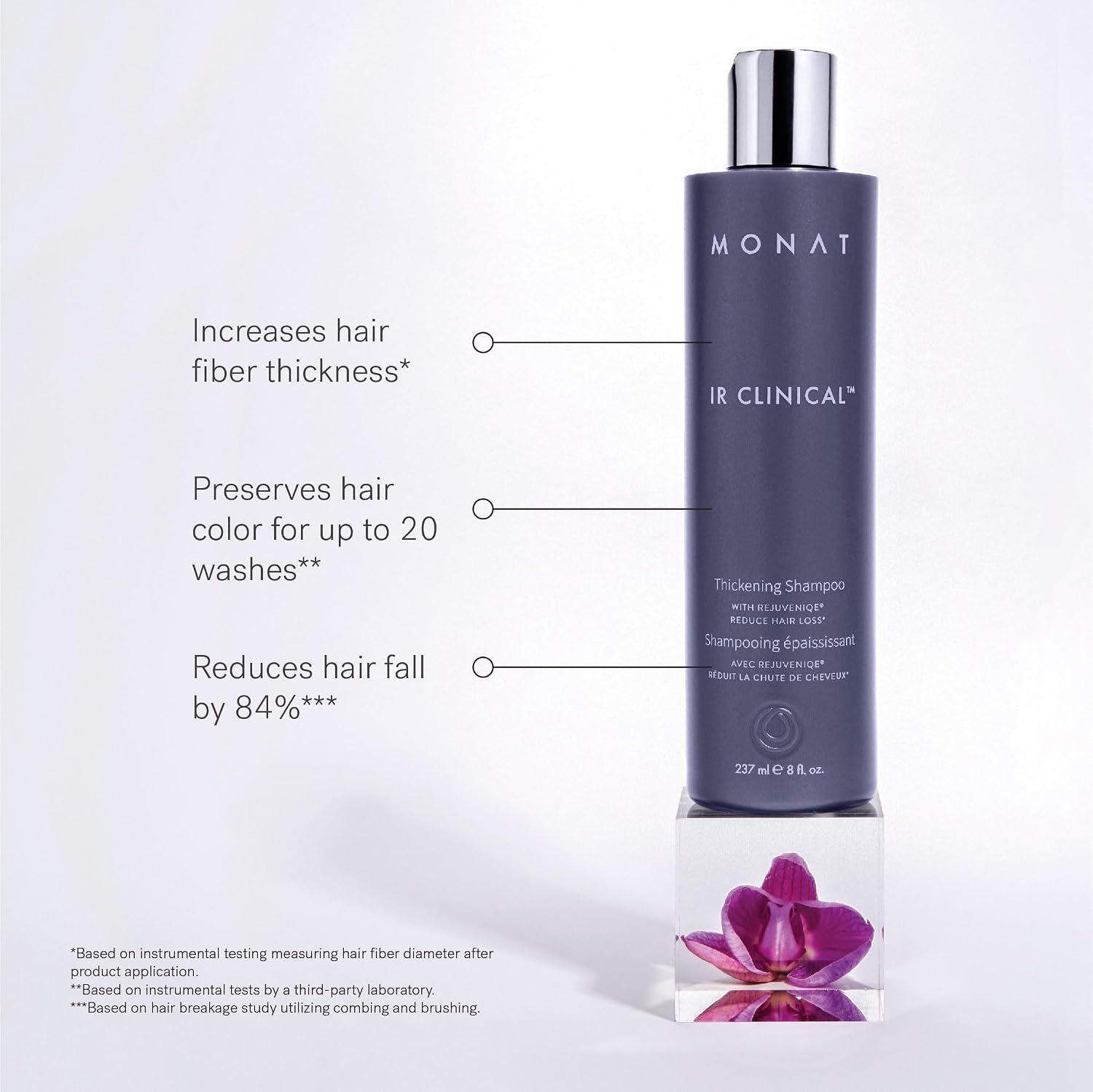 Detalle de MONAT IR Clinical Thickening Shampoo & Conditioner set for thicker hair