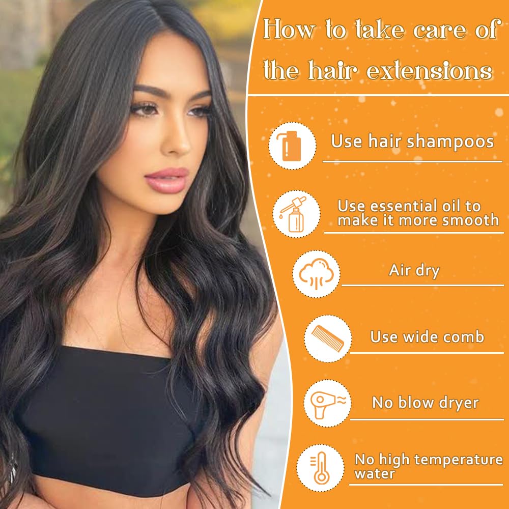Thumbnail 6 de 18-inch tape in hair extensions, 20 pcs