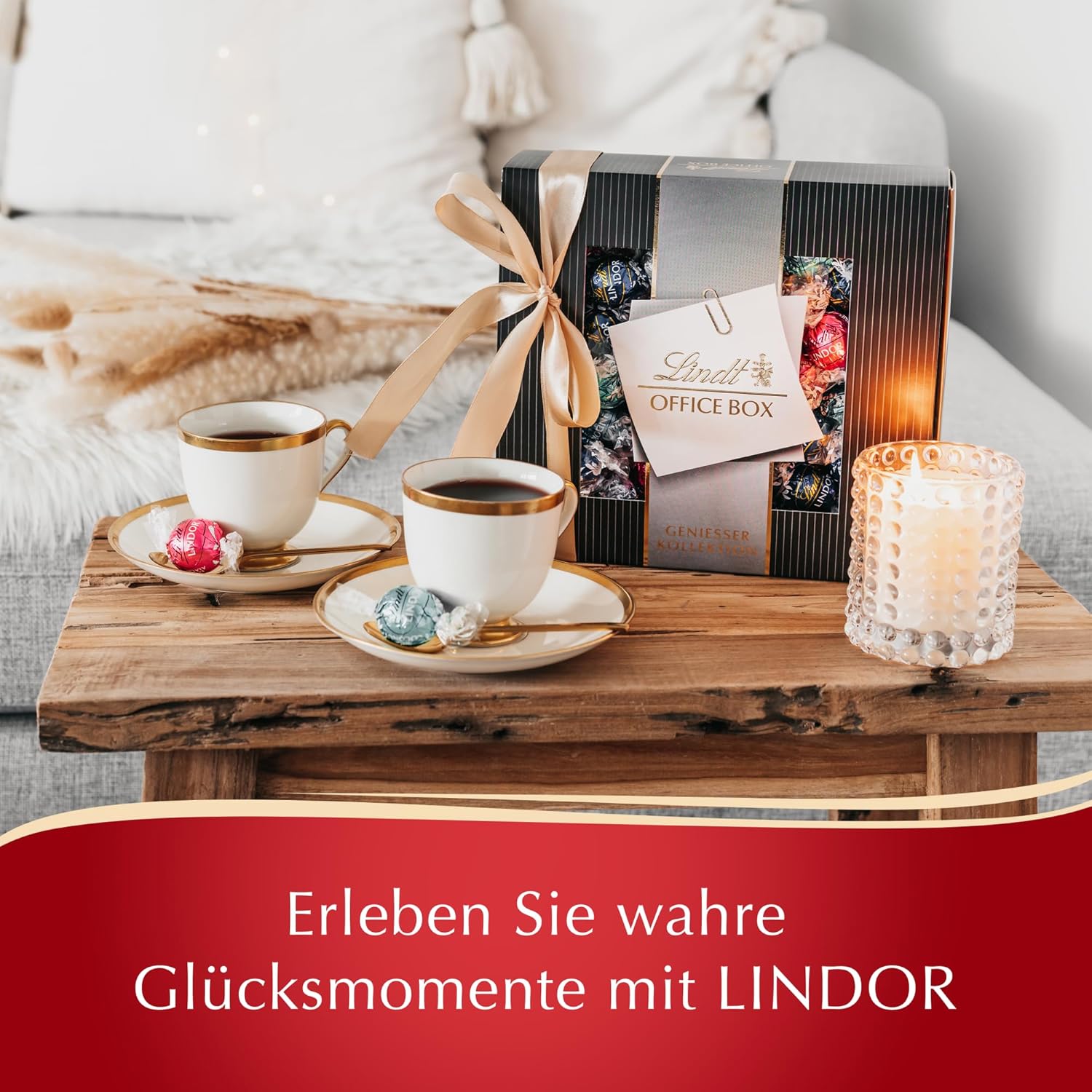 Thumbnail 4 de Lindt Lindor Home Office Box 935 g – 74 zartschmelzende Kugeln in 5 Sorten