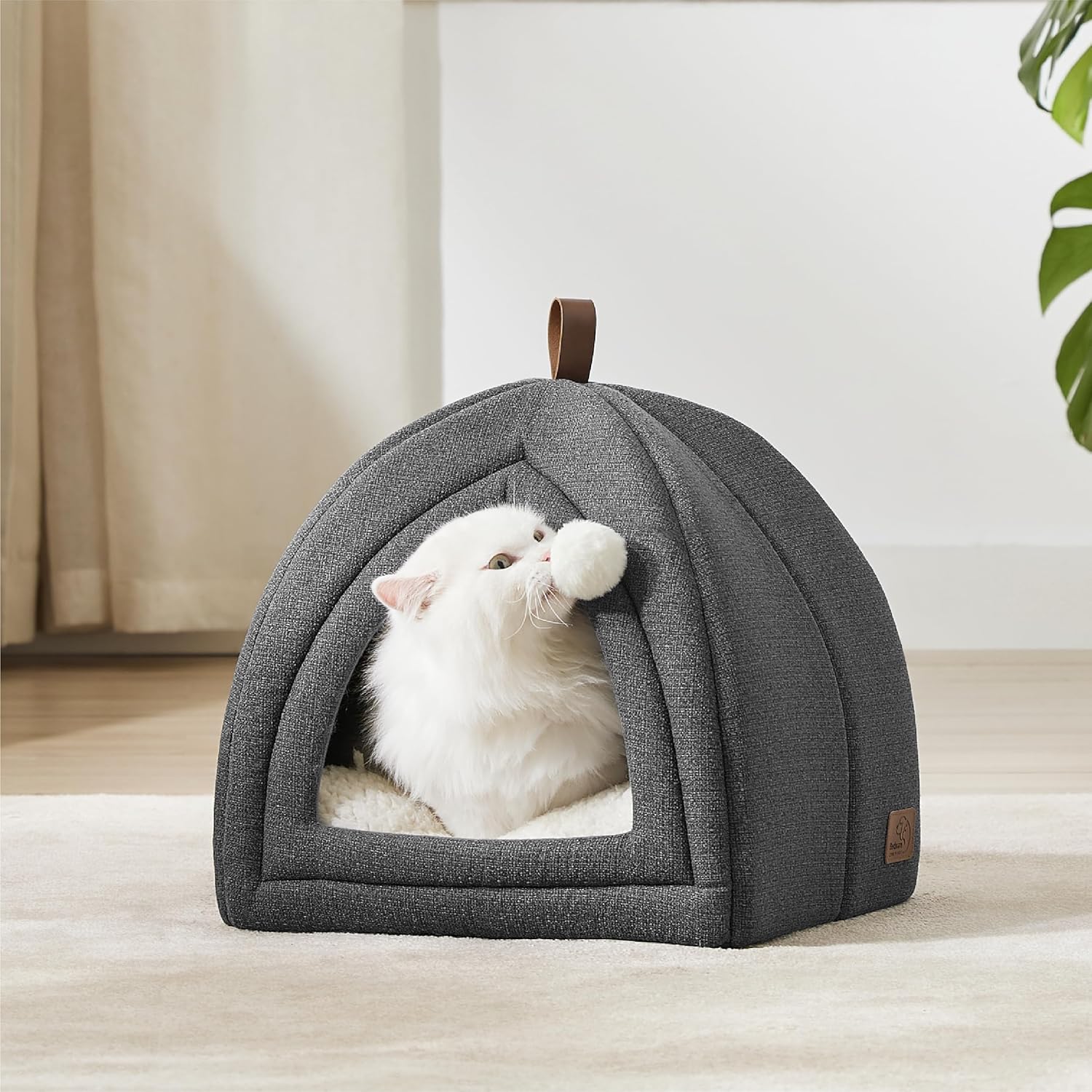 Thumbnail 5 de Bedsure Cat Cave Bed Igloo 40x40x40cm 🐾