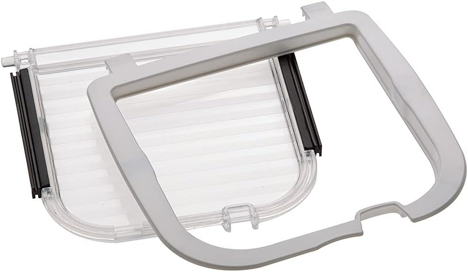 Thumbnail 2 de Ferplast Ersatz-Katzentür Swing 11 in Medium (weiß) – durchsichtige Schwingtür