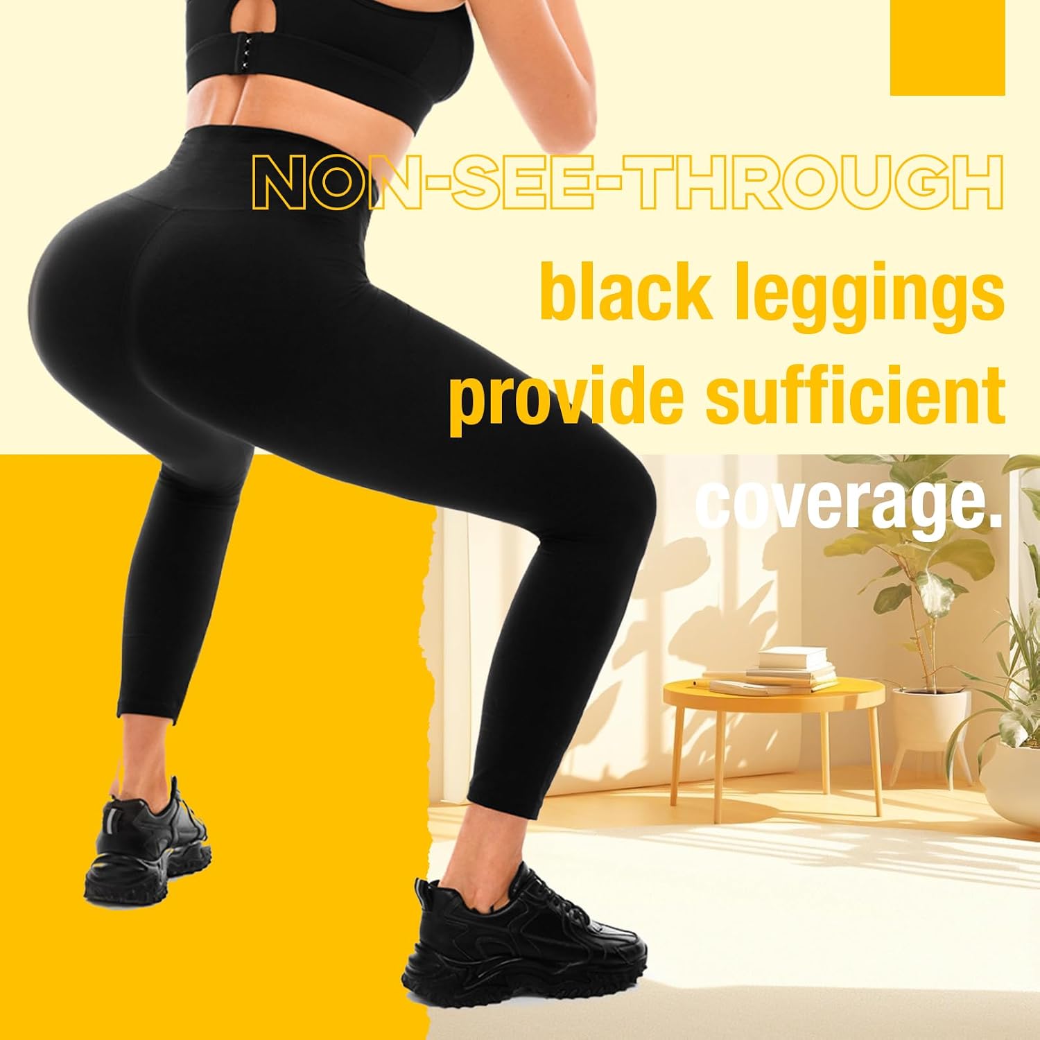 Thumbnail 4 de Sanpetix 3 Pack Black Leggings 3-pack
