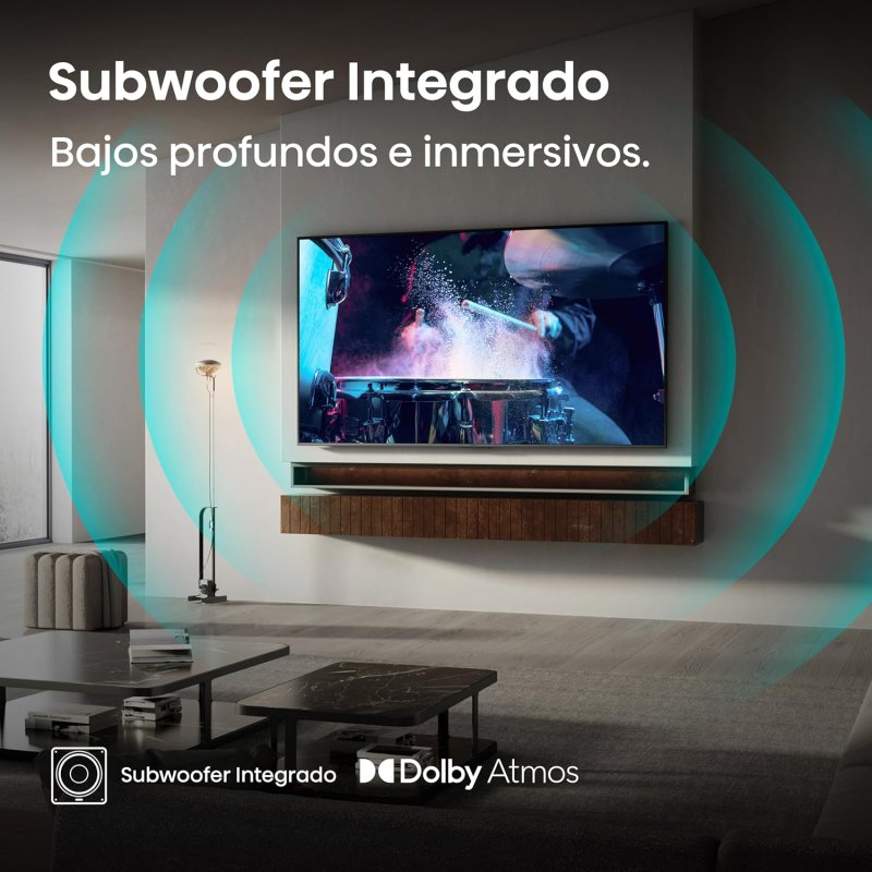 Detalle de Hisense QLED 65E7Q Pro 65" 4K AMD Freesync Pro 144Hz Dolby Vision Atmos Gaming