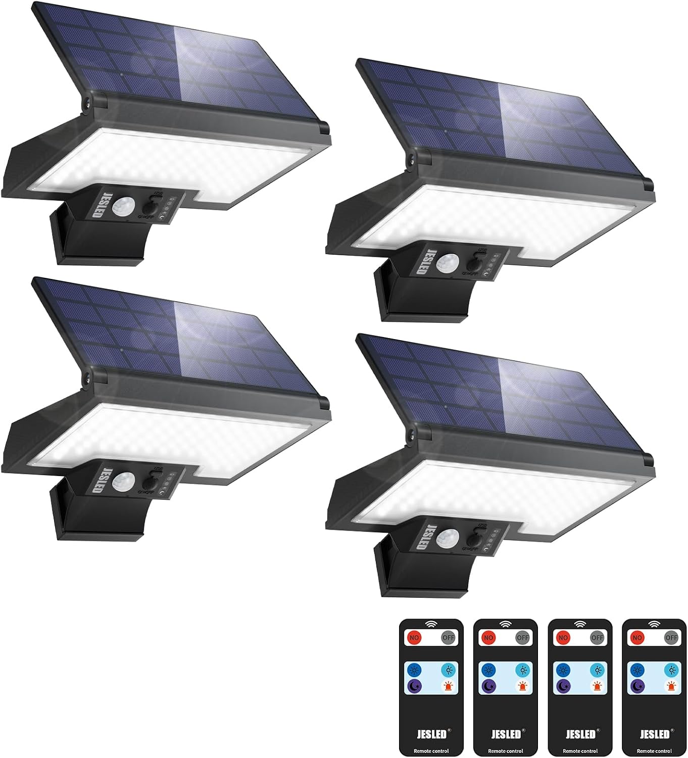 Thumbnail 6 de JESLED Lampe Solaire Exterieur 108LEDs 800LM
