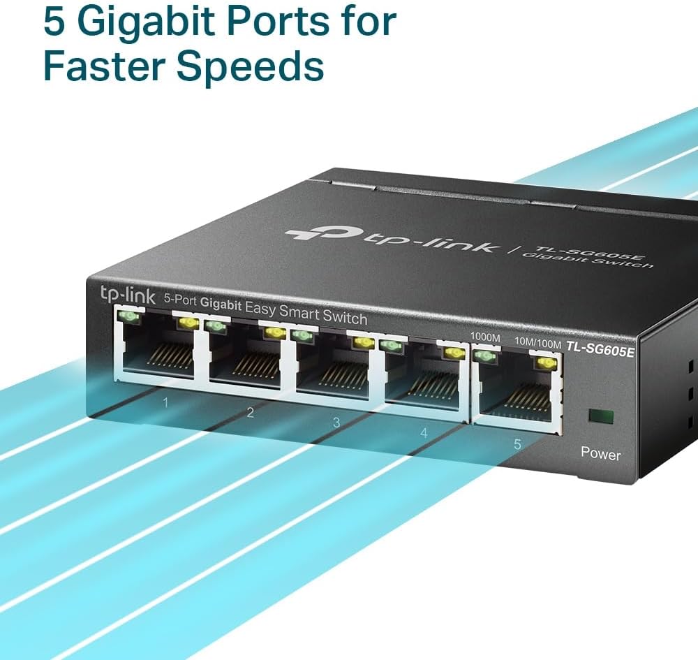 Thumbnail 2 de TP-Link TL-SG605E Switch Ethernet 5 ports 📶